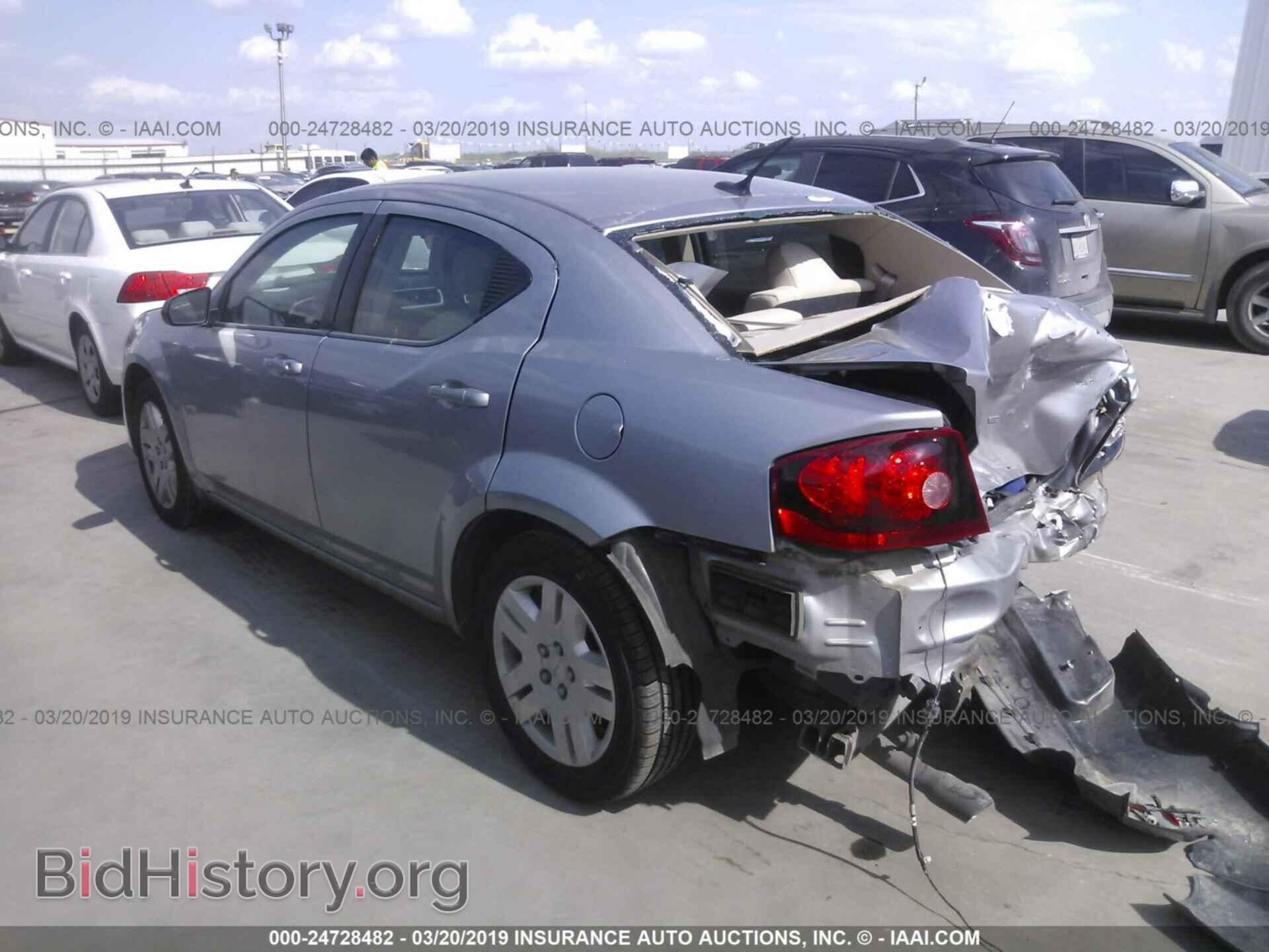 2013 DODGE AVENGER - VIN: 1C3CDZAG4DN749981 - Фото 3