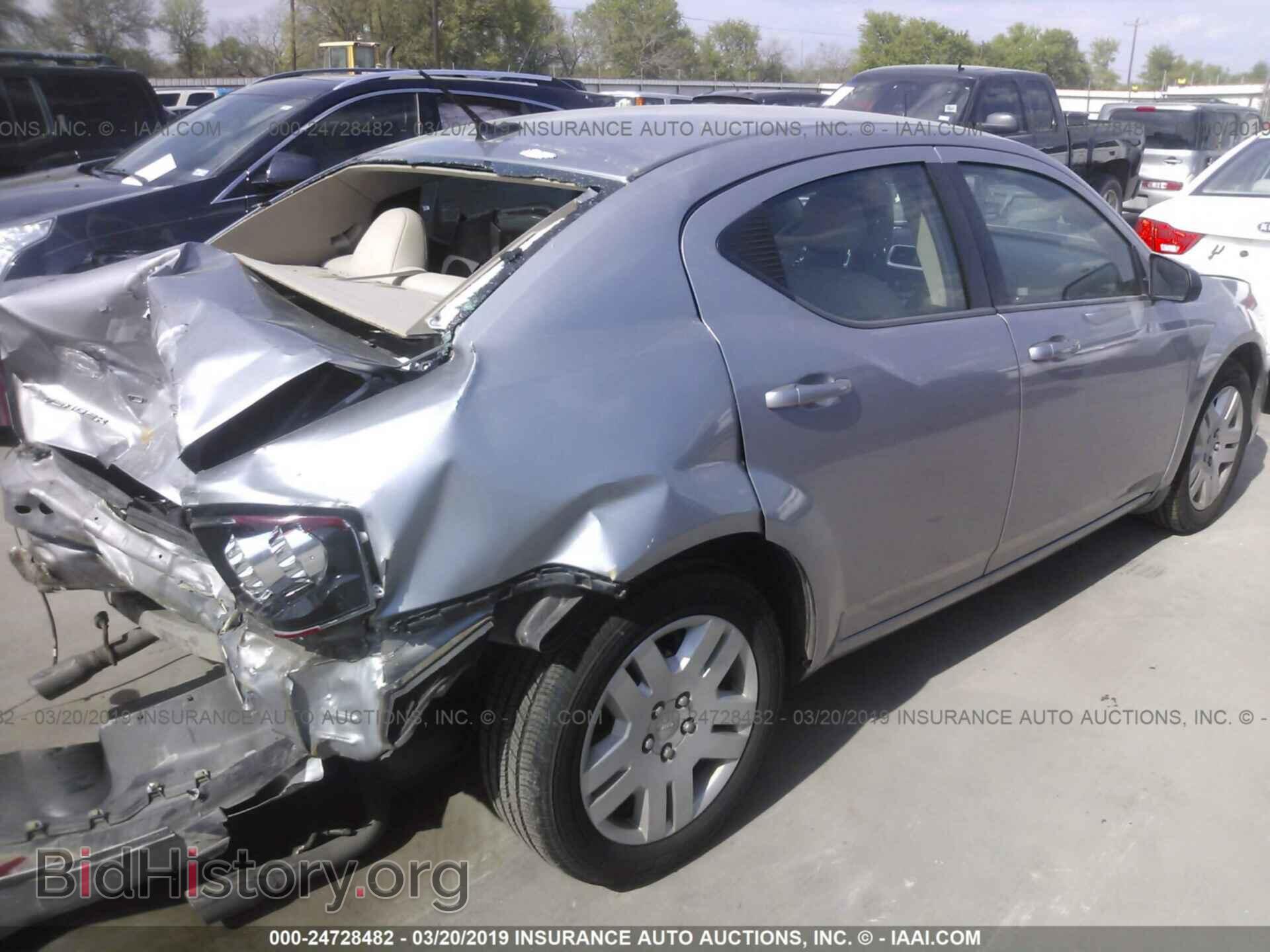 2013 DODGE AVENGER - VIN: 1C3CDZAG4DN749981 - Фото 4