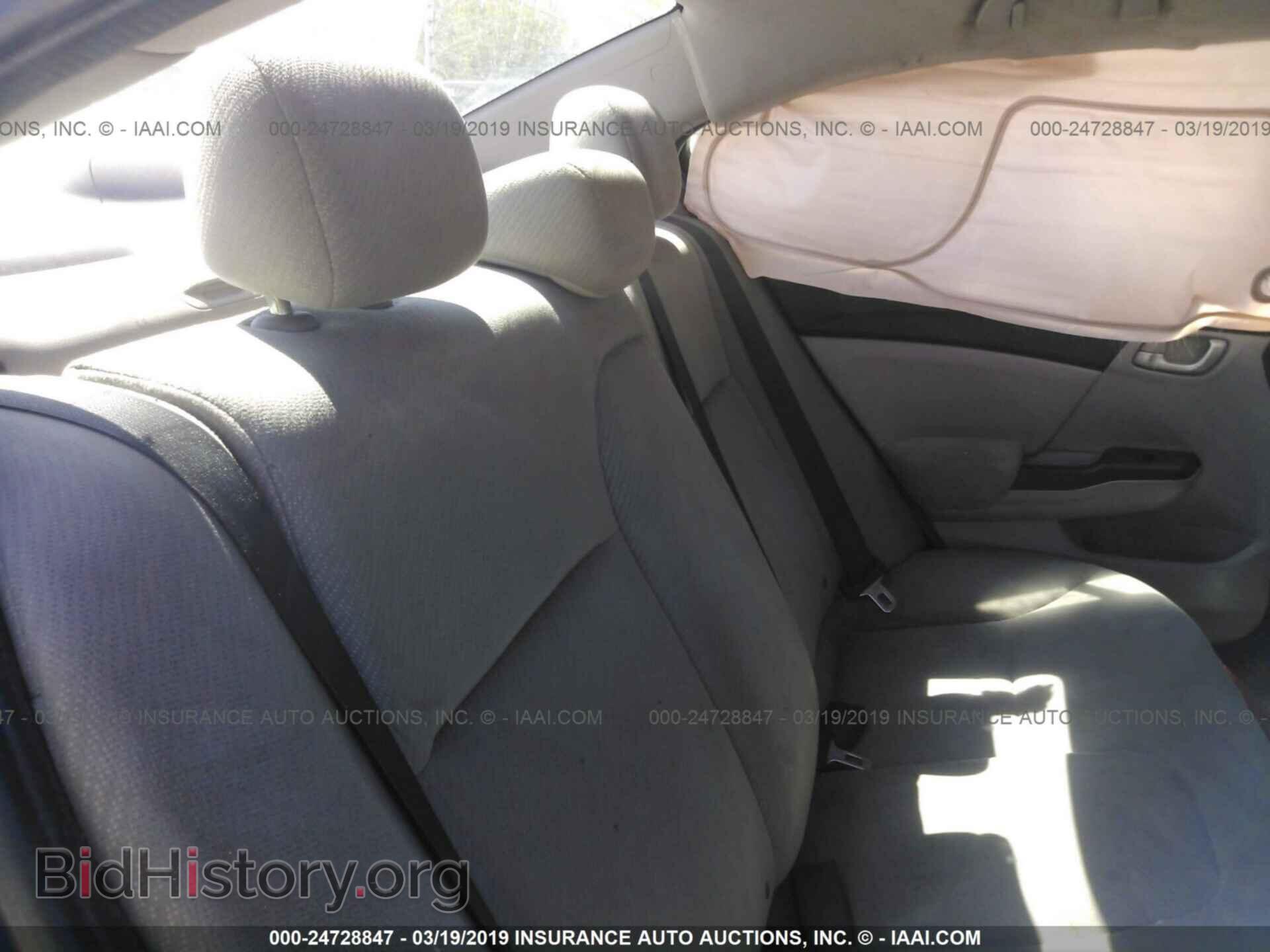 2013 HONDA CIVIC - VIN: 19XFB2F59DE054087 - Фото 8