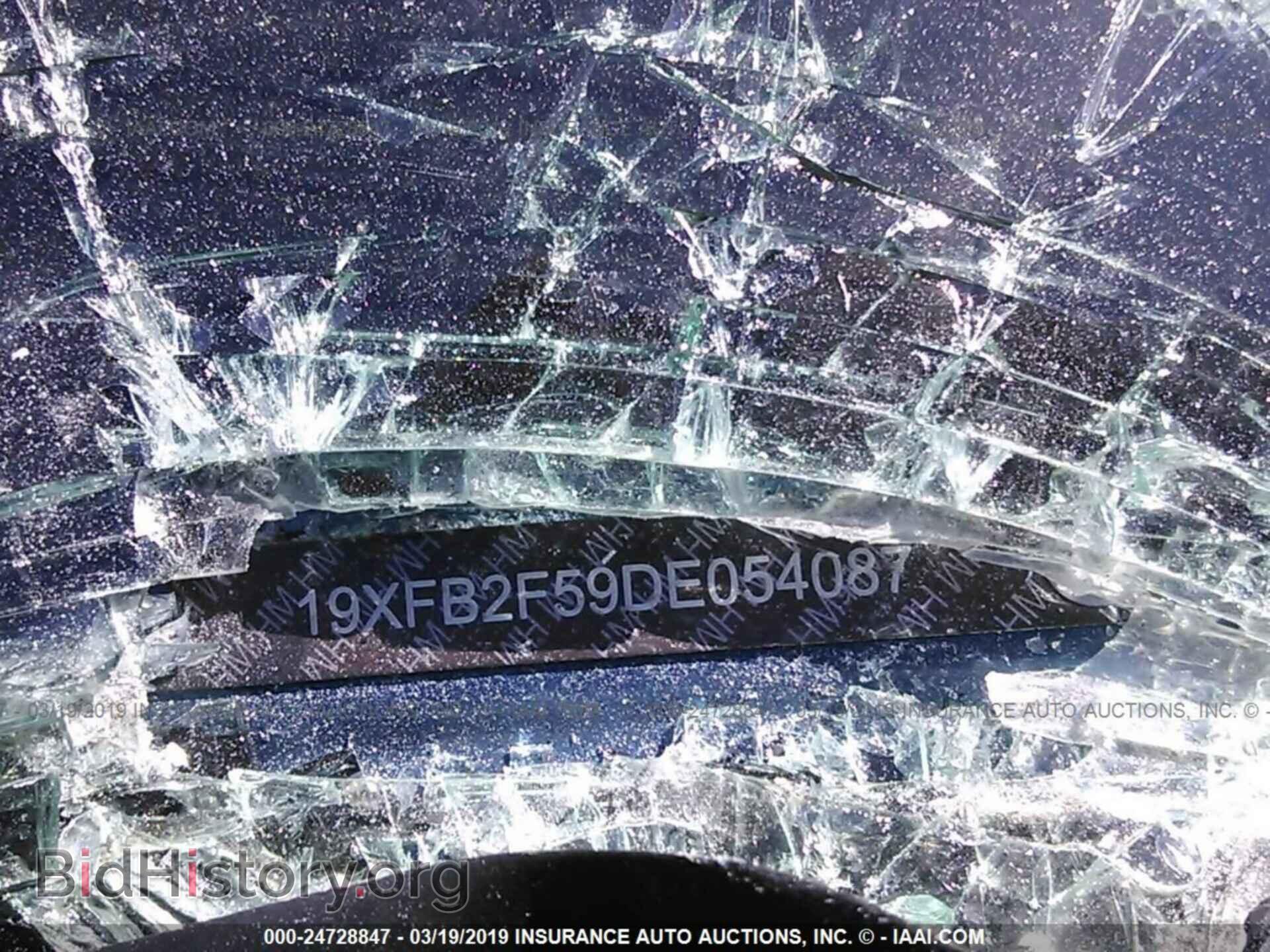 2013 HONDA CIVIC - VIN: 19XFB2F59DE054087 - Фото 9