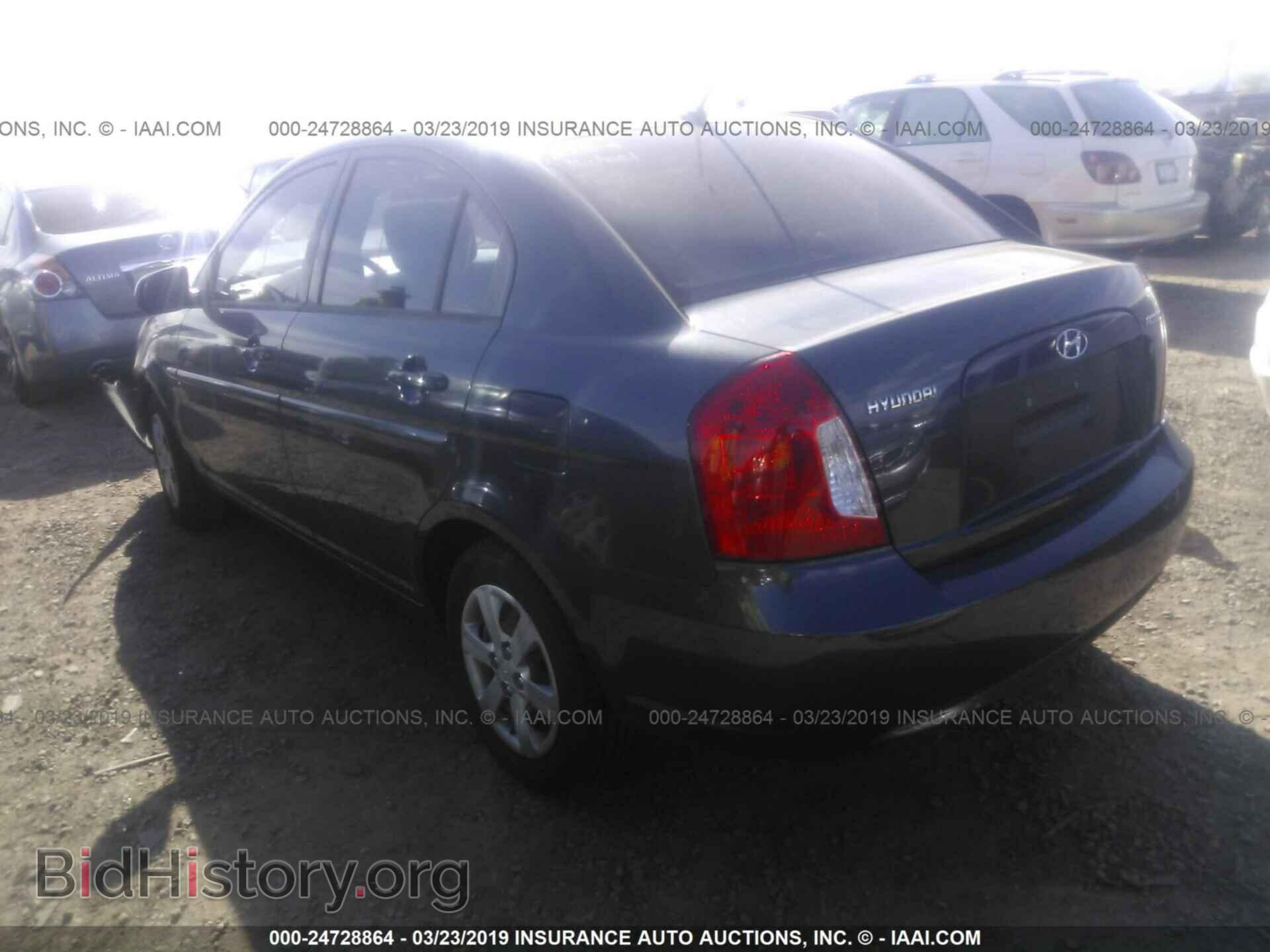 2011 HYUNDAI ACCENT - VIN: KMHCN4AC0BU607389 - Фото 3