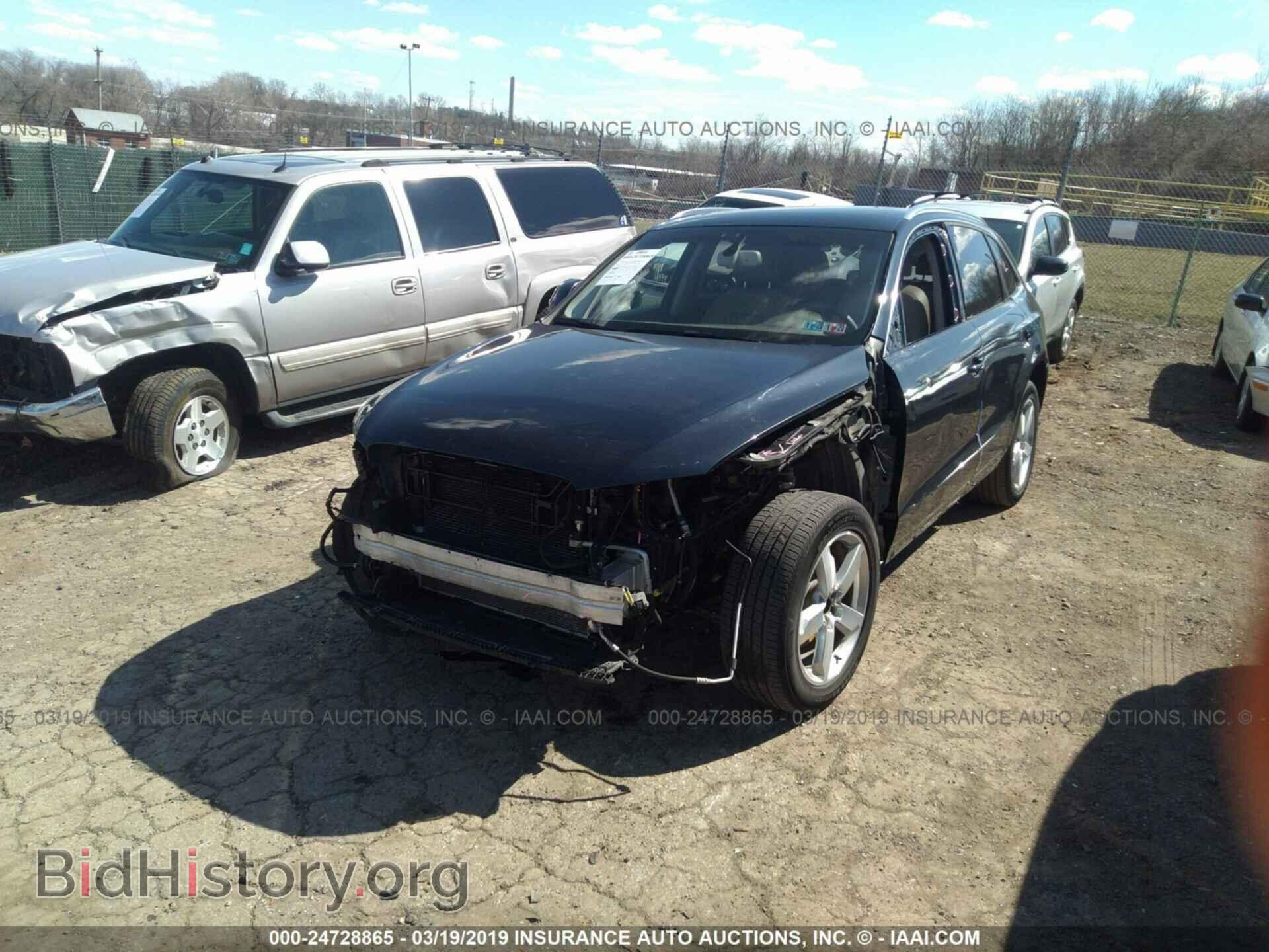 2012 AUDI Q5 - VIN: WA1DKAFP6CA084355 - Фото 2
