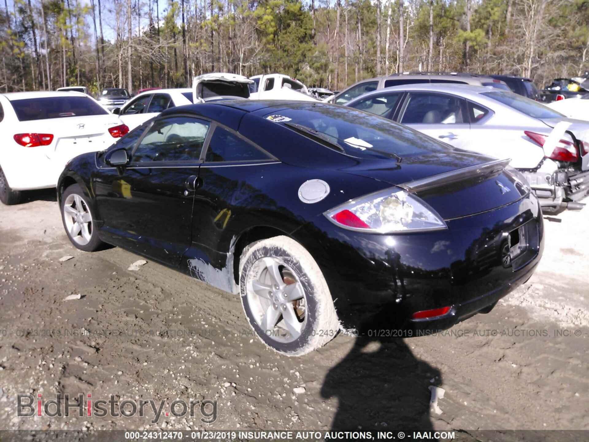 2007 MITSUBISHI ECLIPSE - VIN: 4A3AK24F77E046508 - Фото 3