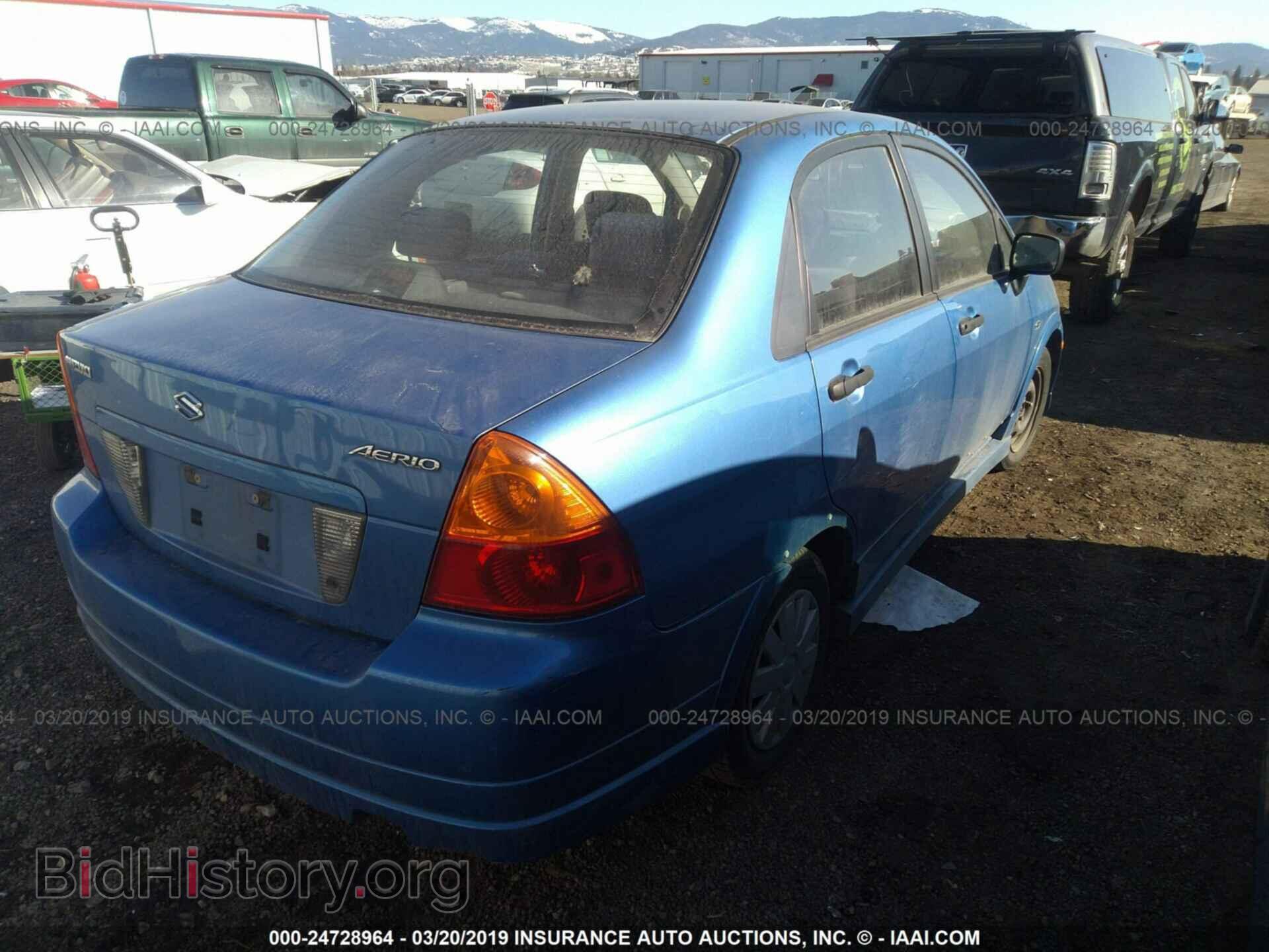 2004 SUZUKI AERIO - VIN: JS2RA61S945204995 - Фото 4