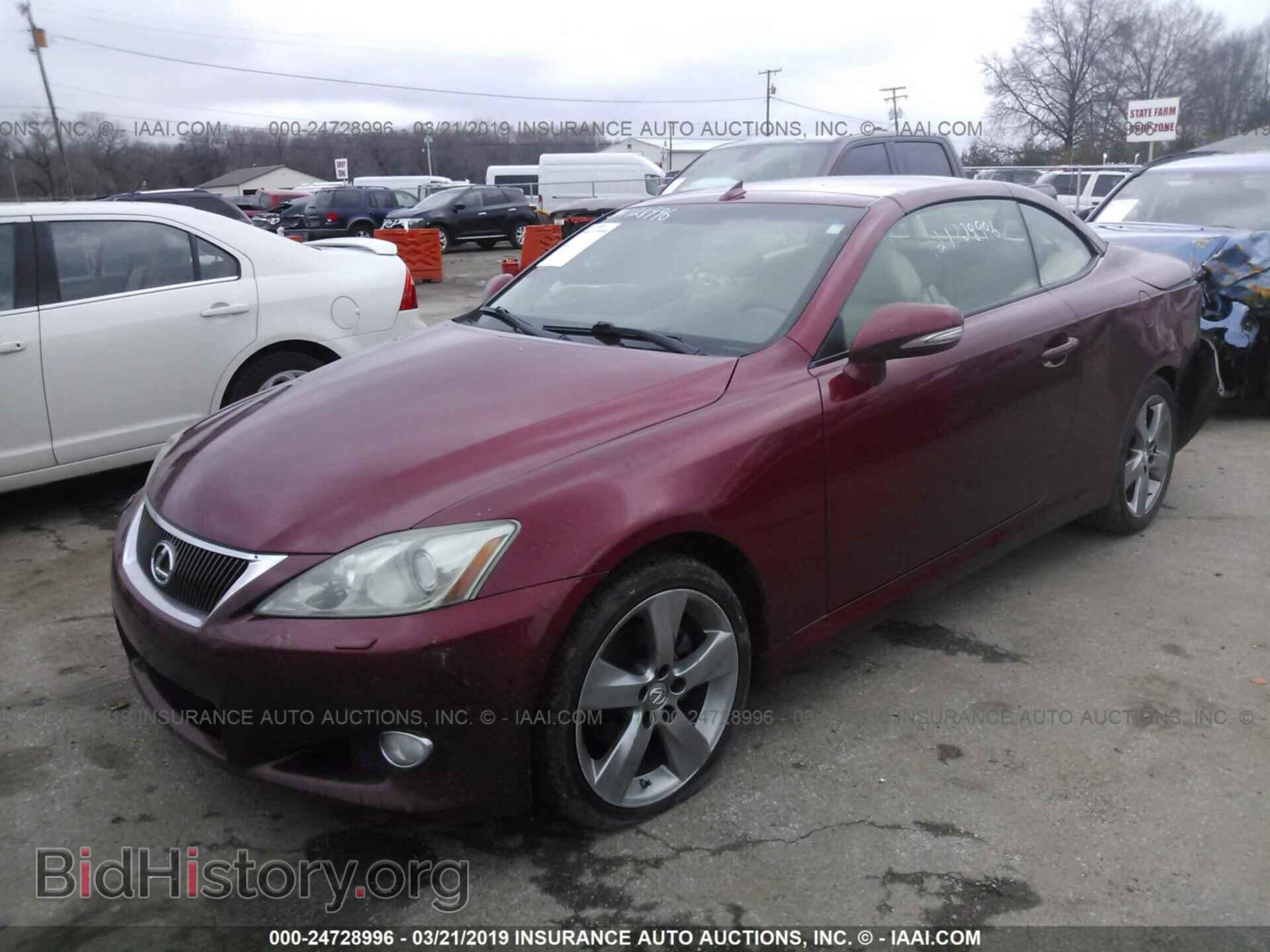 2010 LEXUS IS - VIN: JTHFF2C24A2506243 - Photo 2