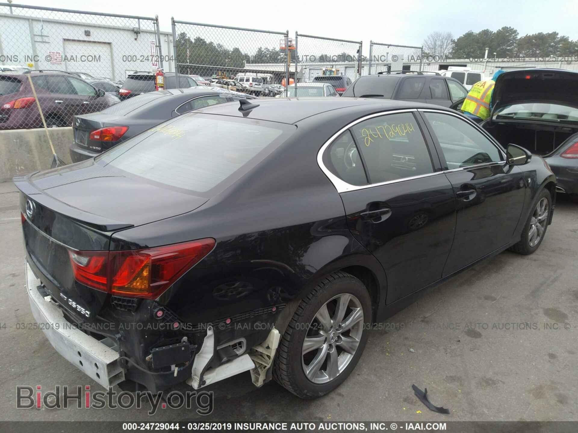 2013 LEXUS GS - VIN: JTHCE1BL3D5007561 - Фото 4