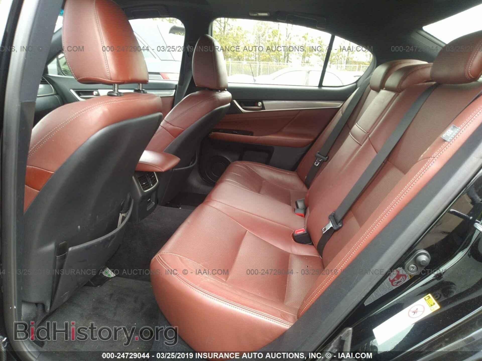 2013 LEXUS GS - VIN: JTHCE1BL3D5007561 - Фото 8