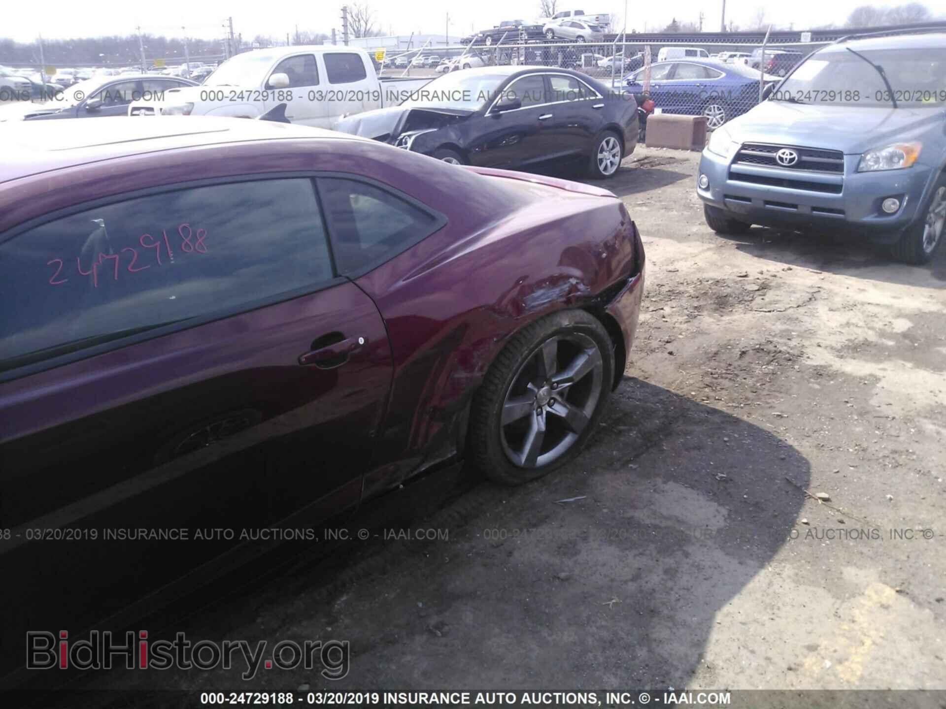 2011 CHEVROLET CAMARO - VIN: 2G1FB1ED9B9125764 - Фото 6