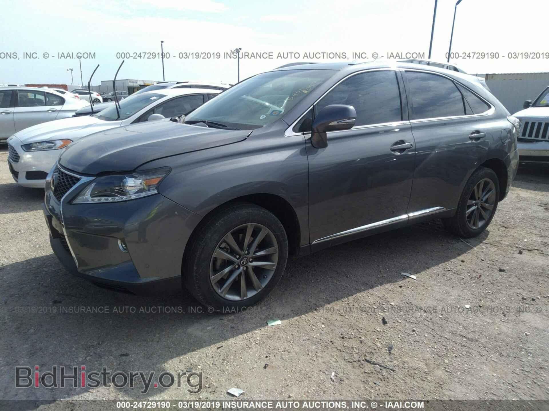 2015 LEXUS RX - VIN: 2T2BK1BA1FC270380 - Фото 2