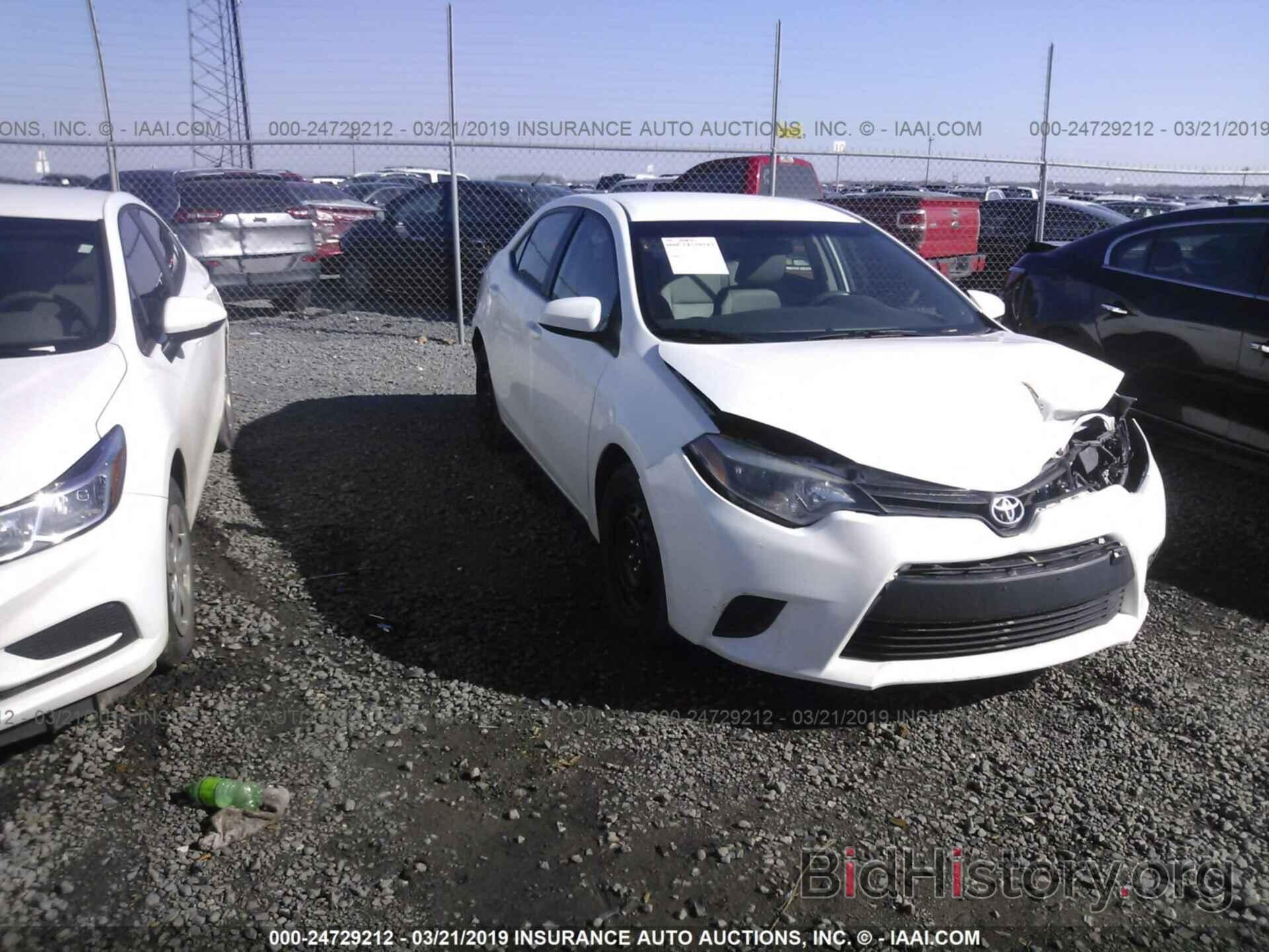 Photo 5YFBURHE6EP038704 - TOYOTA COROLLA 2014