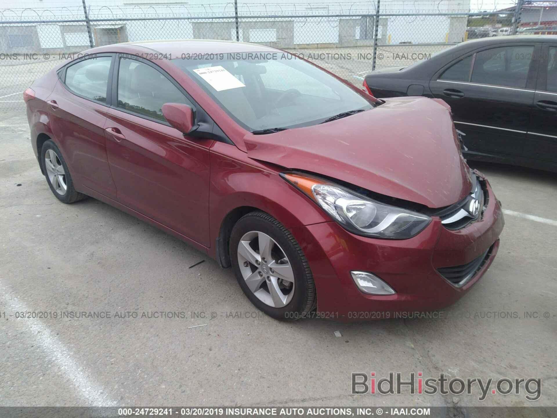 Фотография 5NPDH4AE6DH186907 - HYUNDAI ELANTRA 2013