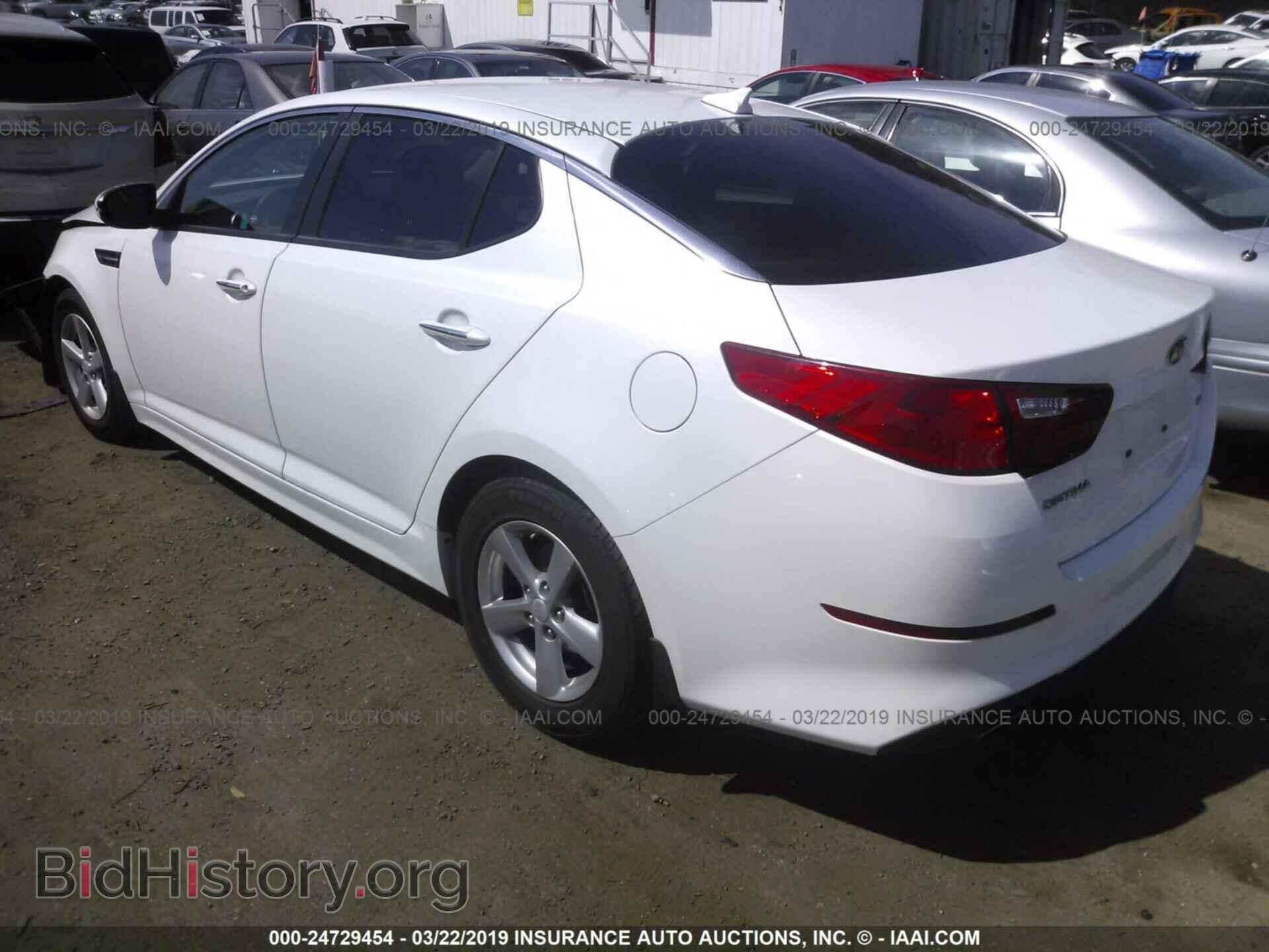 2015 KIA OPTIMA - VIN: KNAGM4A75F5598200 - Фото 3