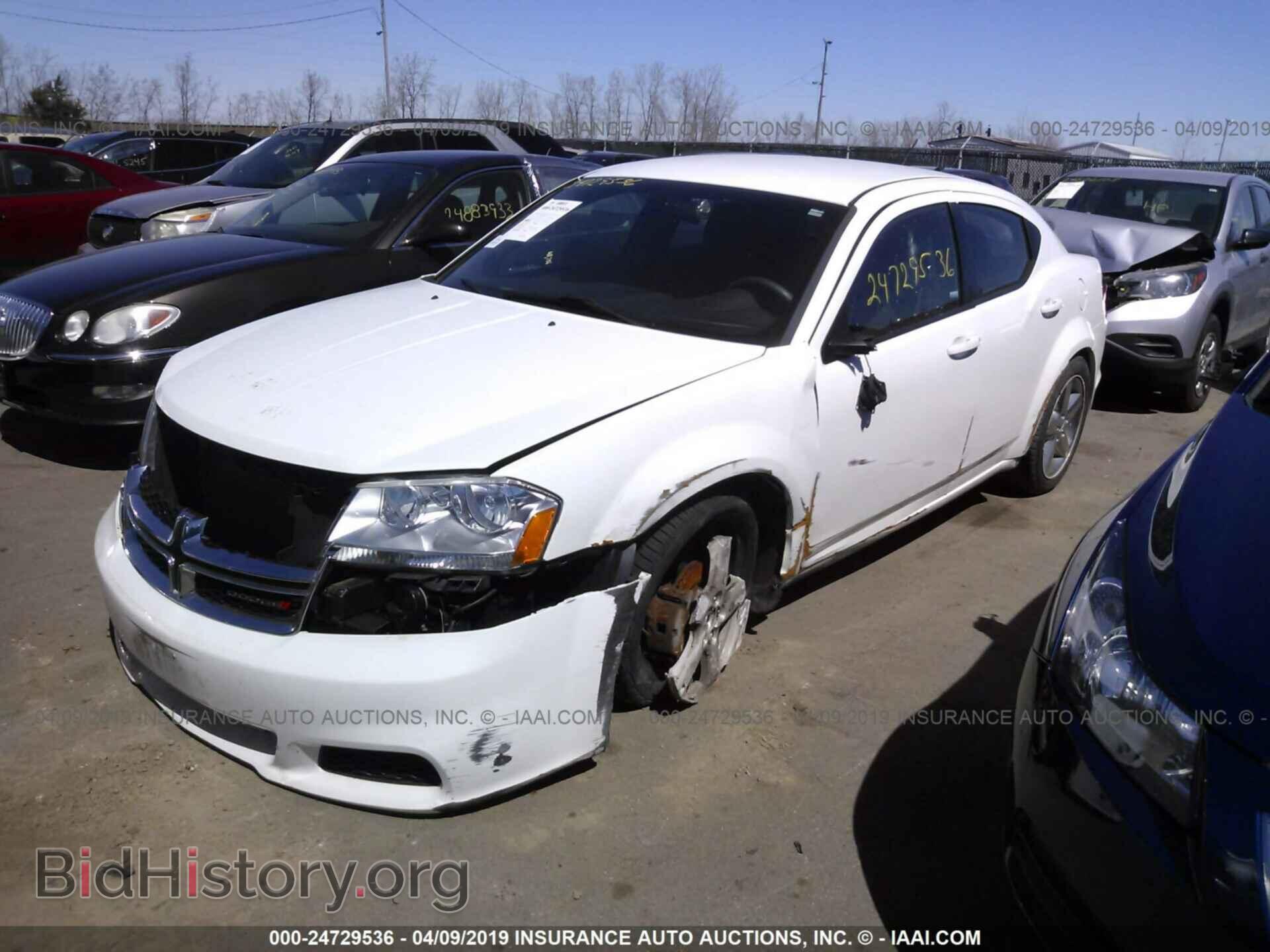 2013 DODGE AVENGER - VIN: 1C3CDZAB0DN504101 - Photo 2