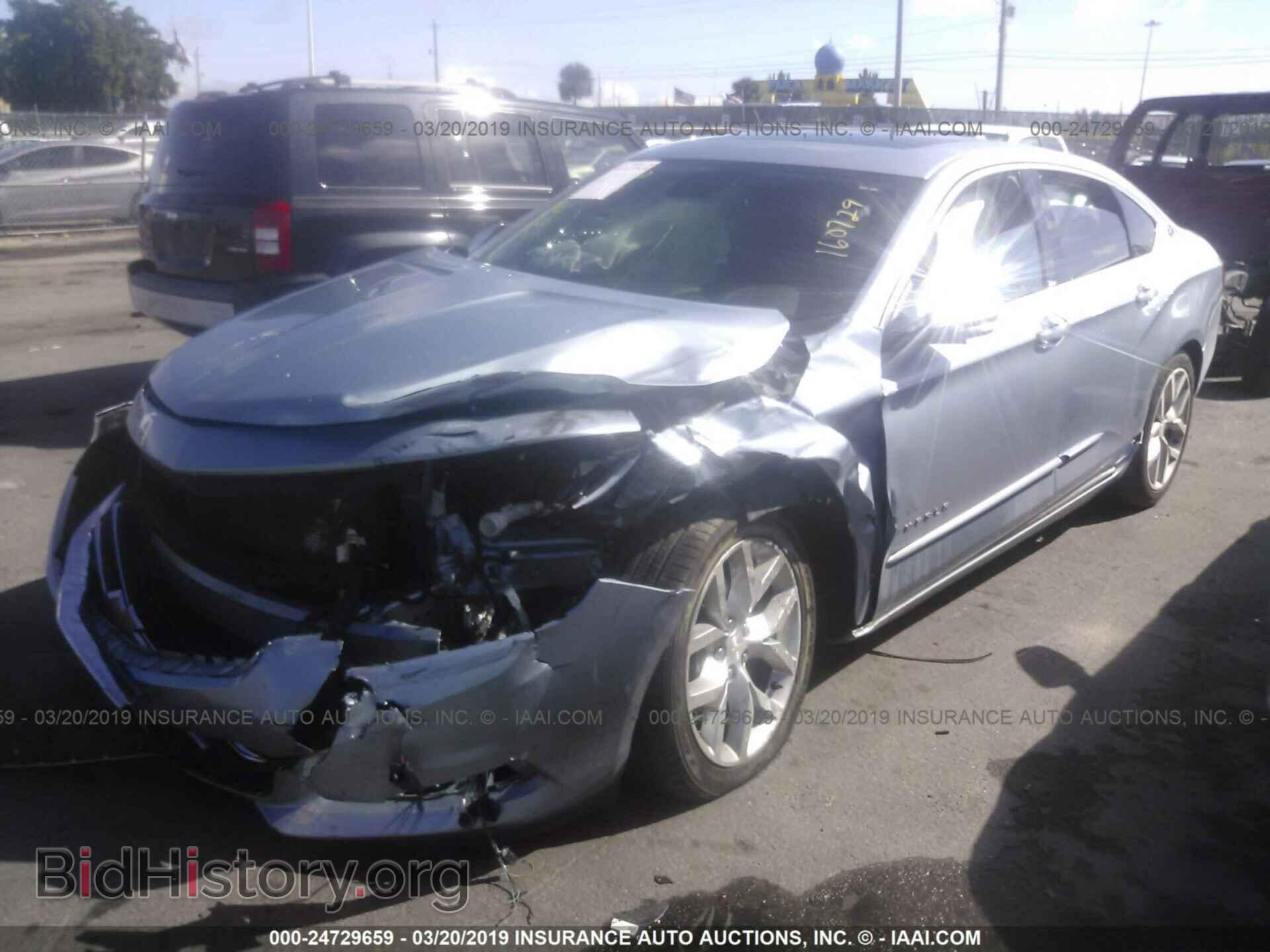 2014 CHEVROLET IMPALA - VIN: 1G1155S31EU160729 - Фото 2