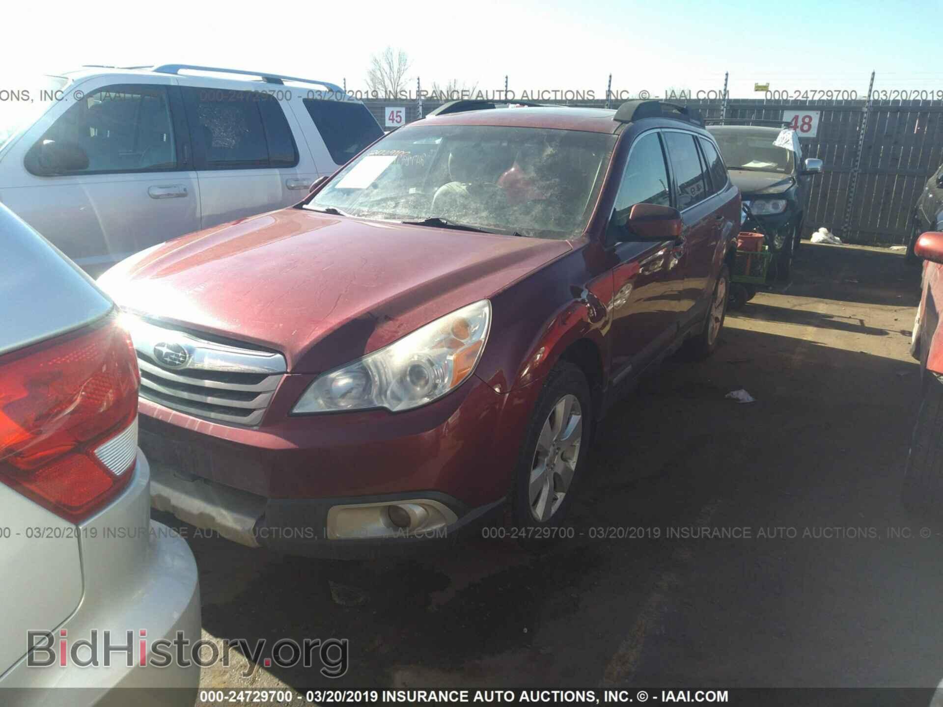 2011 SUBARU OUTBACK - VIN: 4S4BRBKC2B3339860 - Фото 2