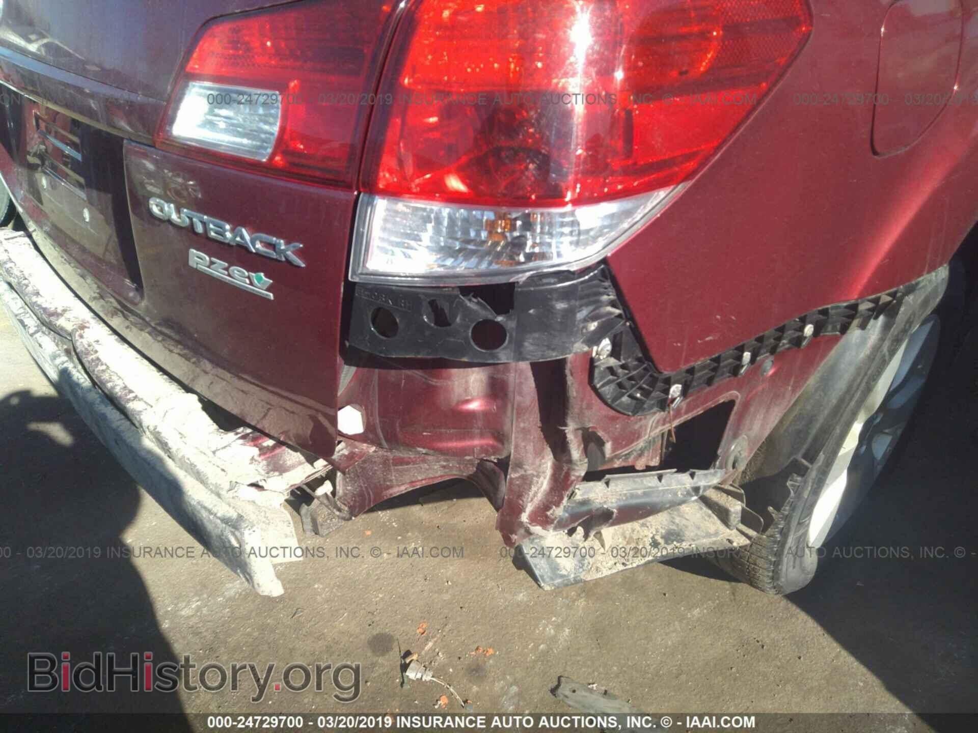 2011 SUBARU OUTBACK - VIN: 4S4BRBKC2B3339860 - Фото 6