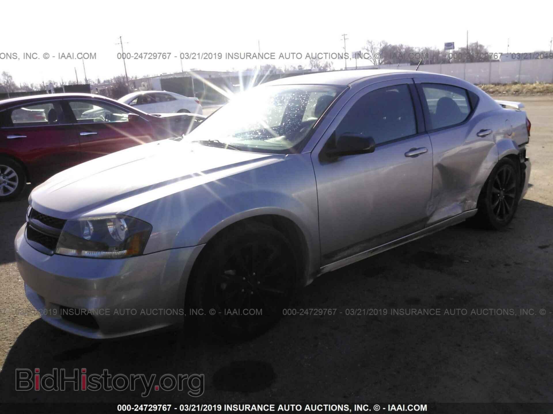 2014 DODGE AVENGER - VIN: 1C3CDZABXEN116813 - Фото 2