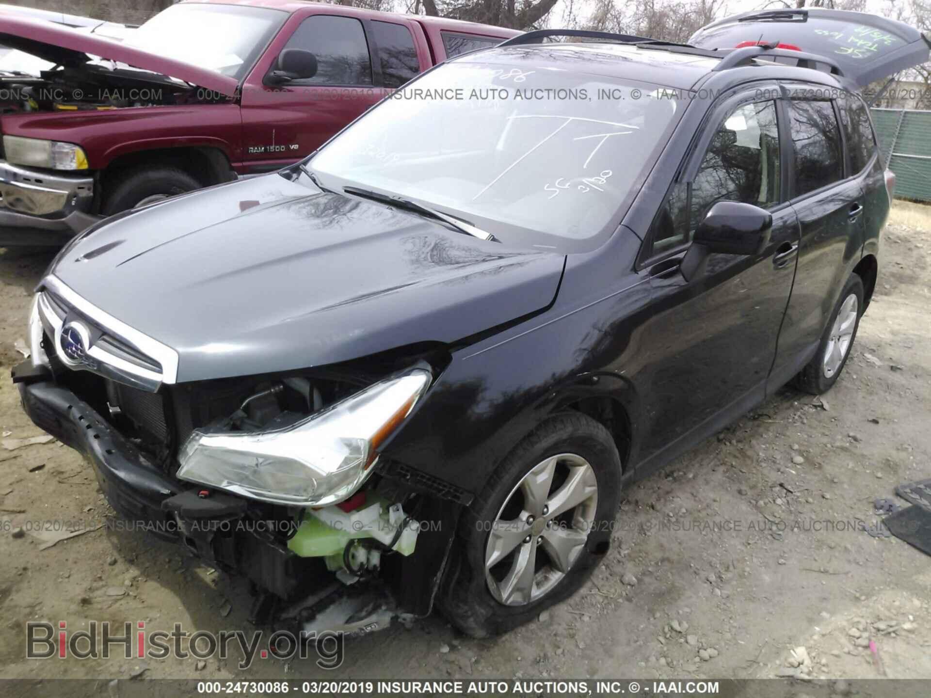 2014 SUBARU FORESTER - VIN: JF2SJAEC0EH463992 - Photo 2