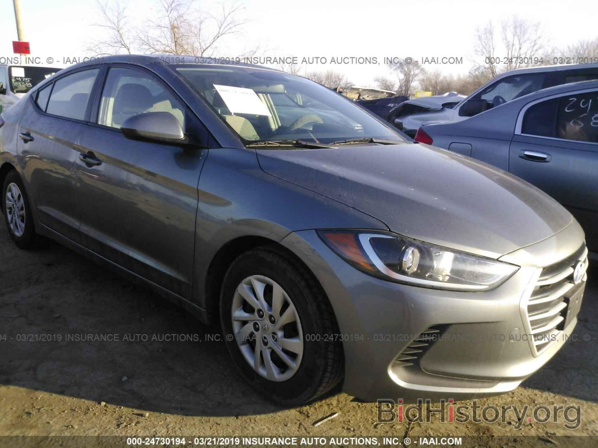 Photo KMHD74LF7HU118048 - HYUNDAI ELANTRA 2017