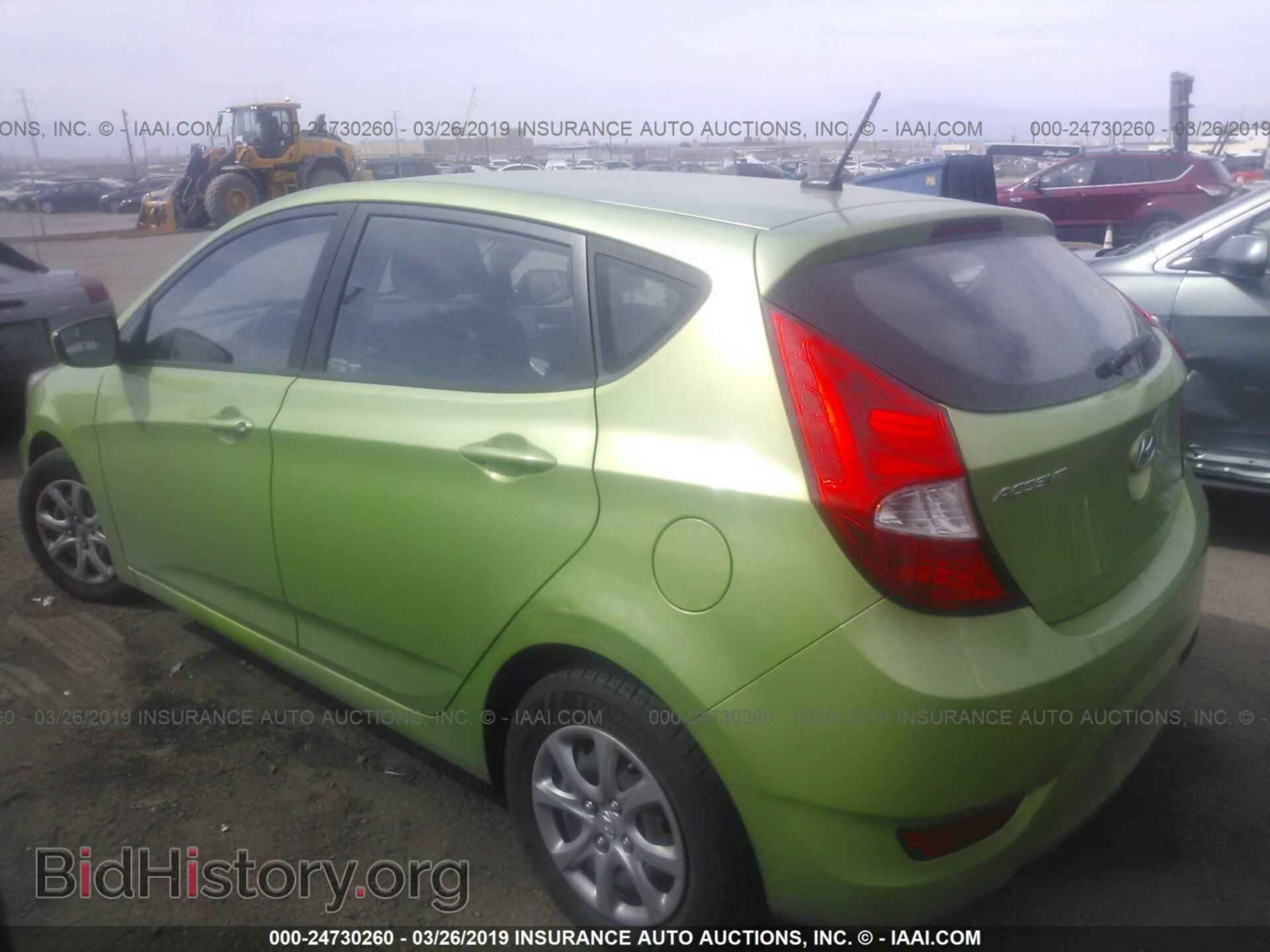 2014 HYUNDAI ACCENT - VIN: KMHCT5AE8EU189634 - Фото 3