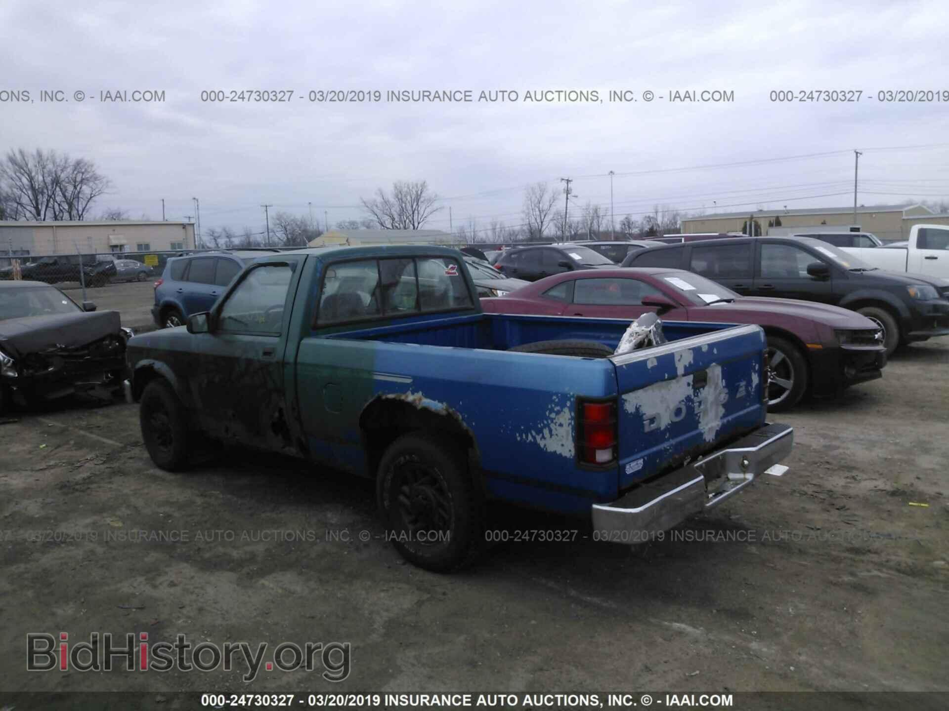 1993 DODGE DAKOTA - VIN: 1B7FL26Y3PS223318 - Фото 3