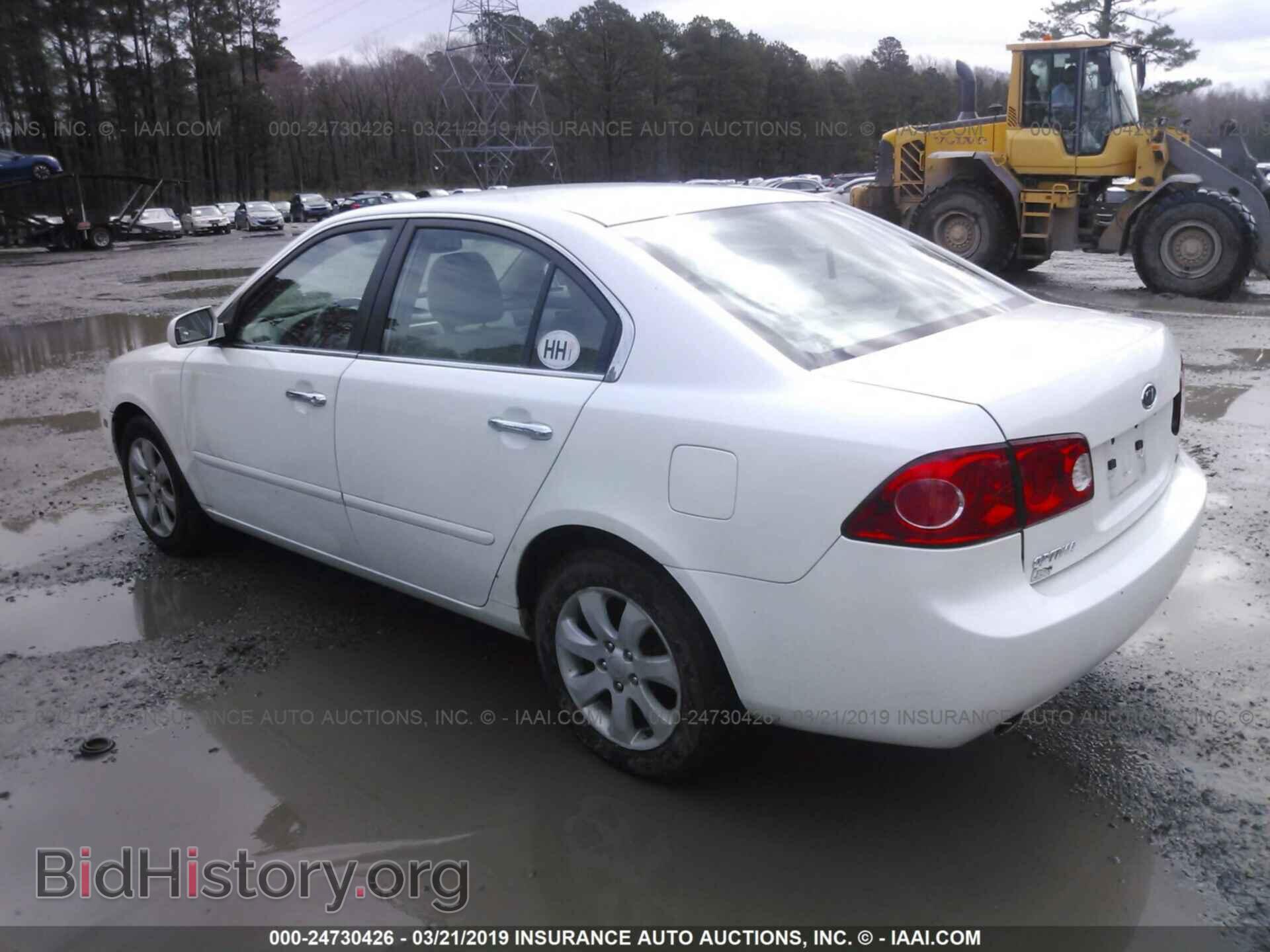 2007 KIA OPTIMA - VIN: KNAGE124475154193 - Фото 3