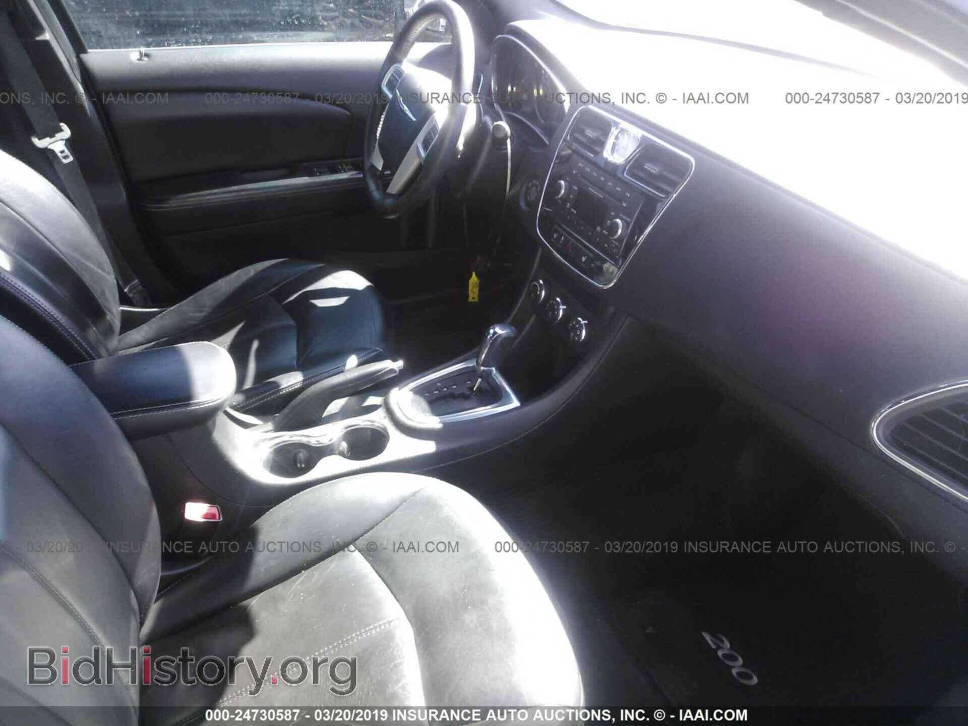 2013 CHRYSLER 200 - VIN: 1C3CCBCG1DN528264 - Фото 5