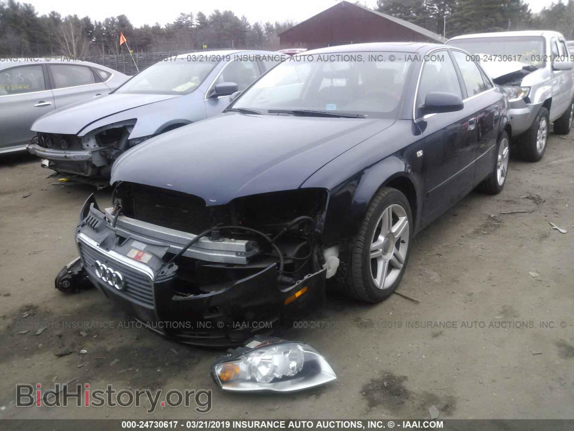 2007 AUDI A4 - VIN: WAUDF78E67A093438 - Photo 2