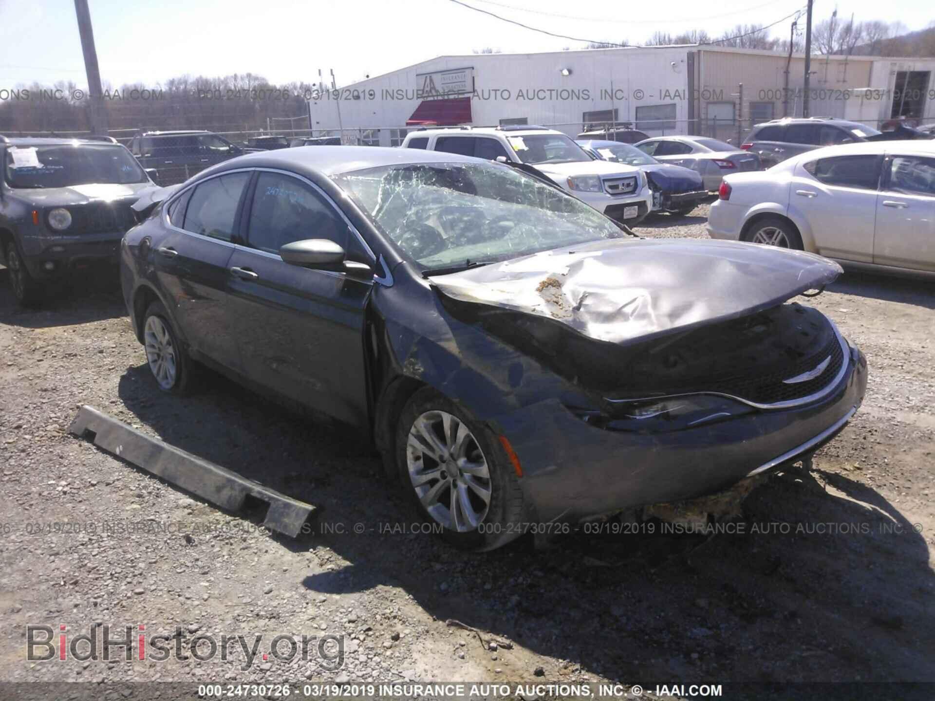 Фотография 1C3CCCAB7GN117341 - CHRYSLER 200 2016