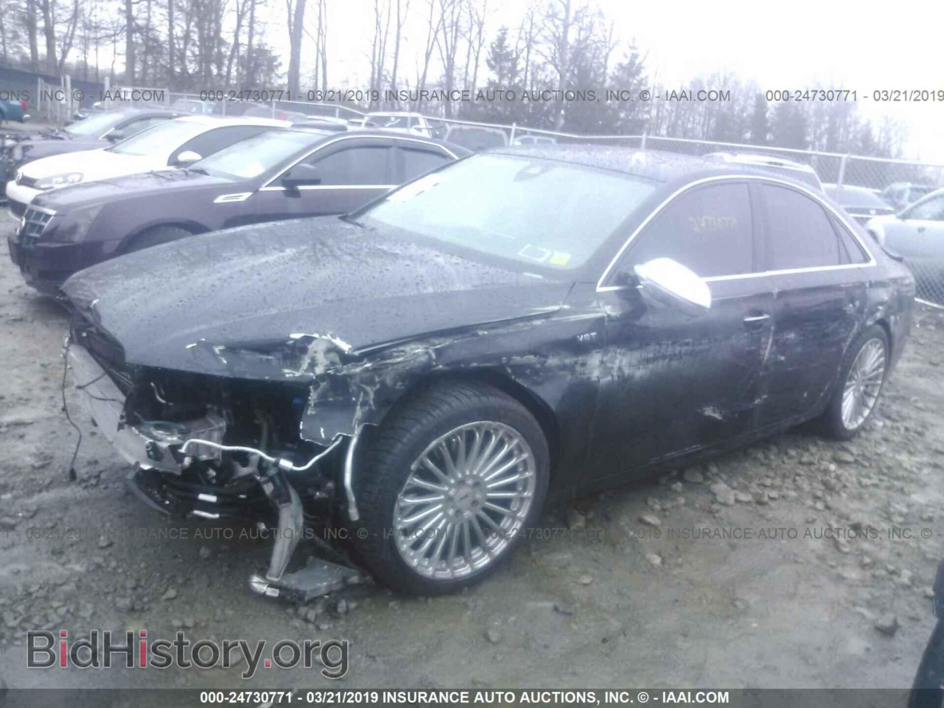 2014 AUDI S8 - VIN: WAUD2AFD4EN011473 - Photo 2