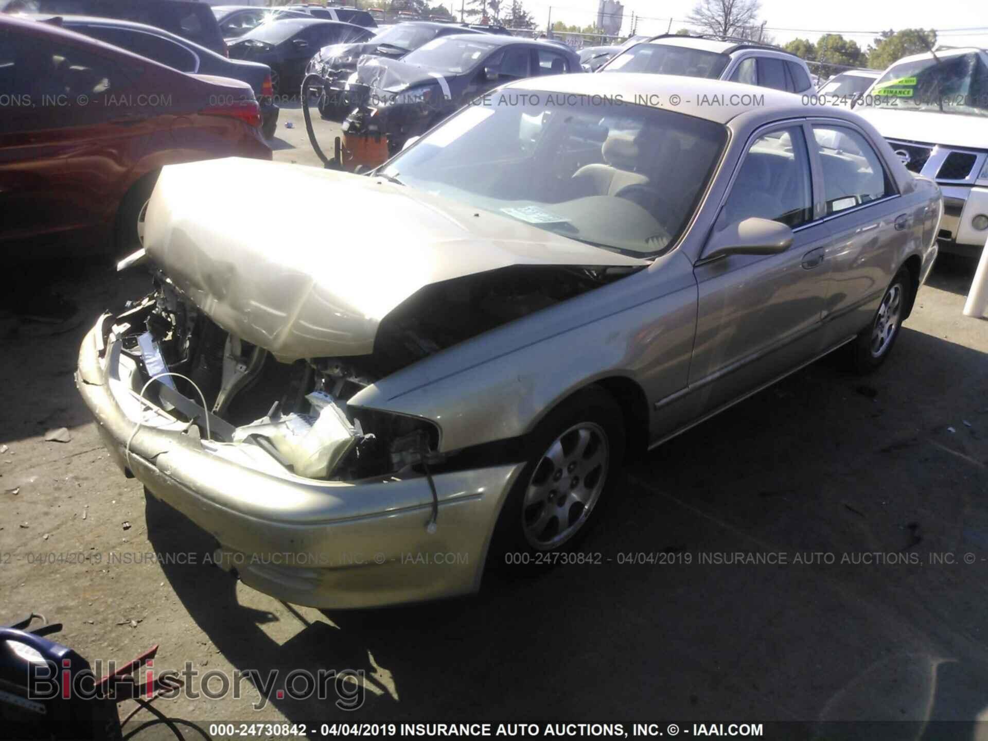 2000 MAZDA 626 - VIN: 1YVGF22CXY5111423 - Фото 2