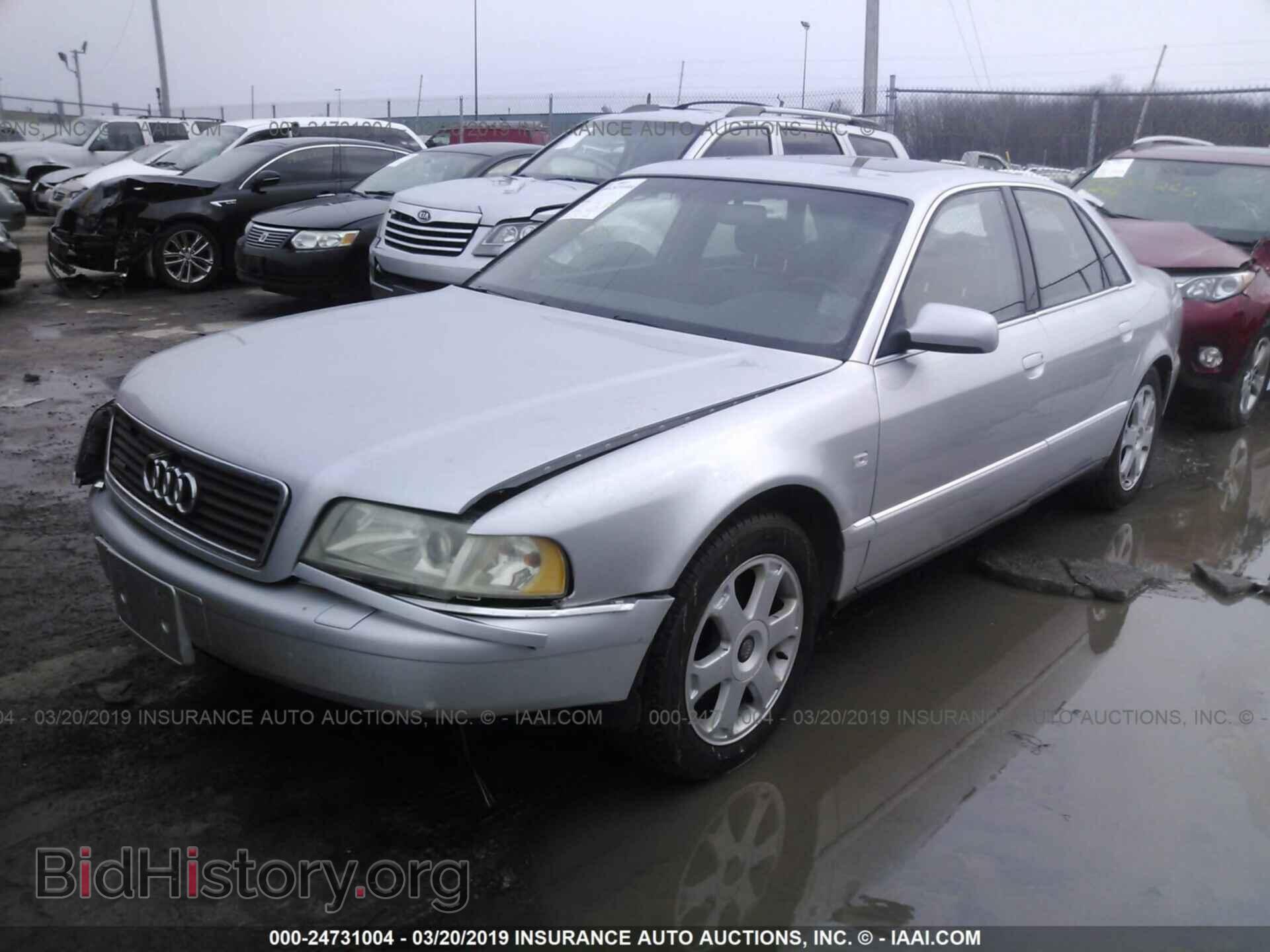 2000 AUDI A8 - VIN: WAUFL54D2YN002033 - Фото 2