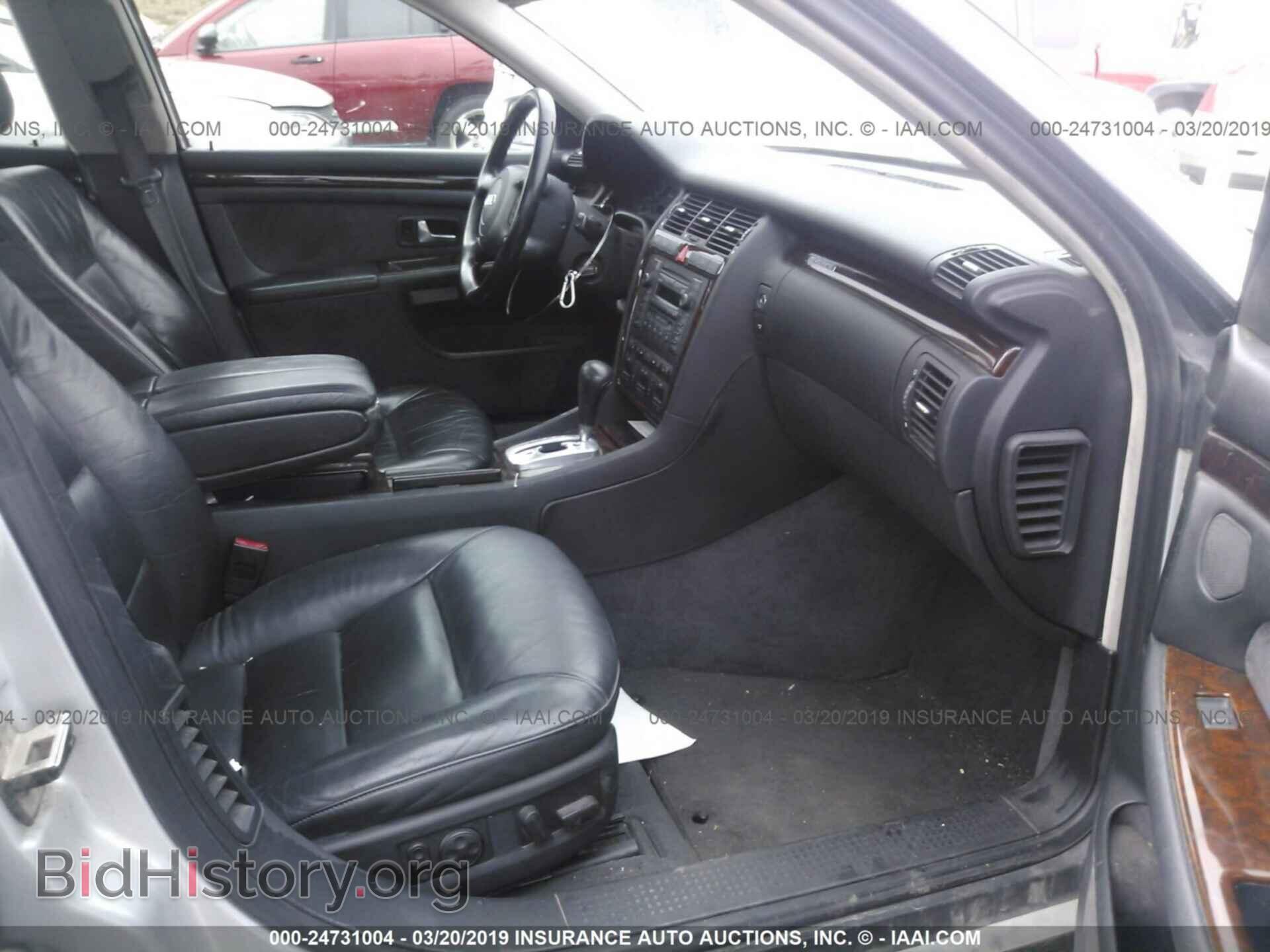 2000 AUDI A8 - VIN: WAUFL54D2YN002033 - Фото 5