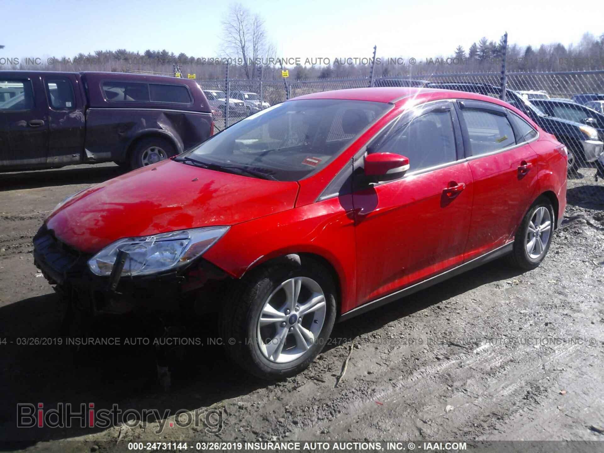 2014 FORD FOCUS - VIN: 1FADP3F25EL446017 - Фото 2