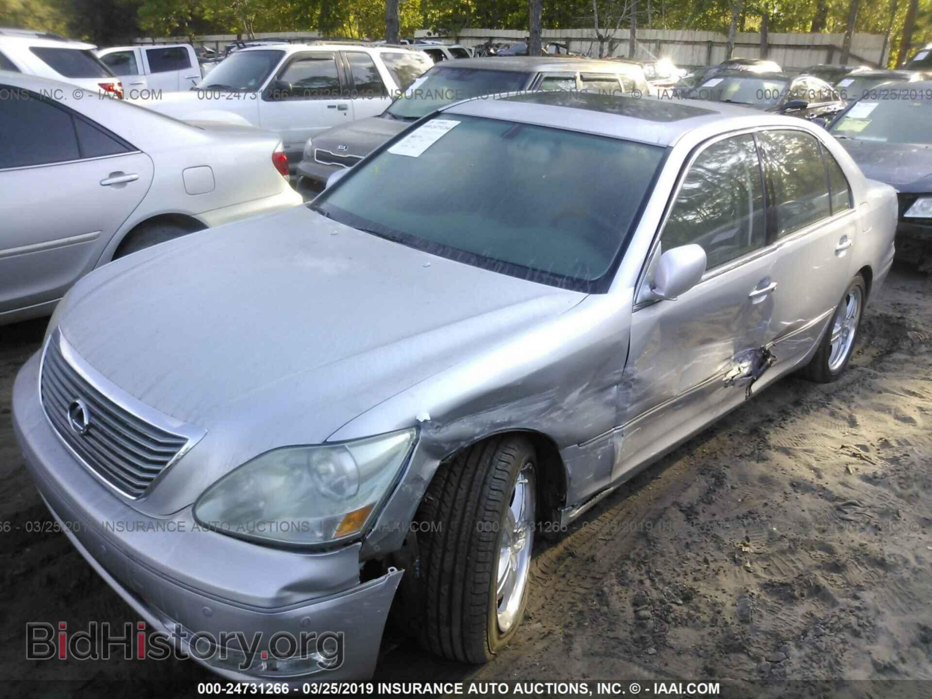 2005 LEXUS LS - VIN: JTHBN36F855024904 - Photo 2