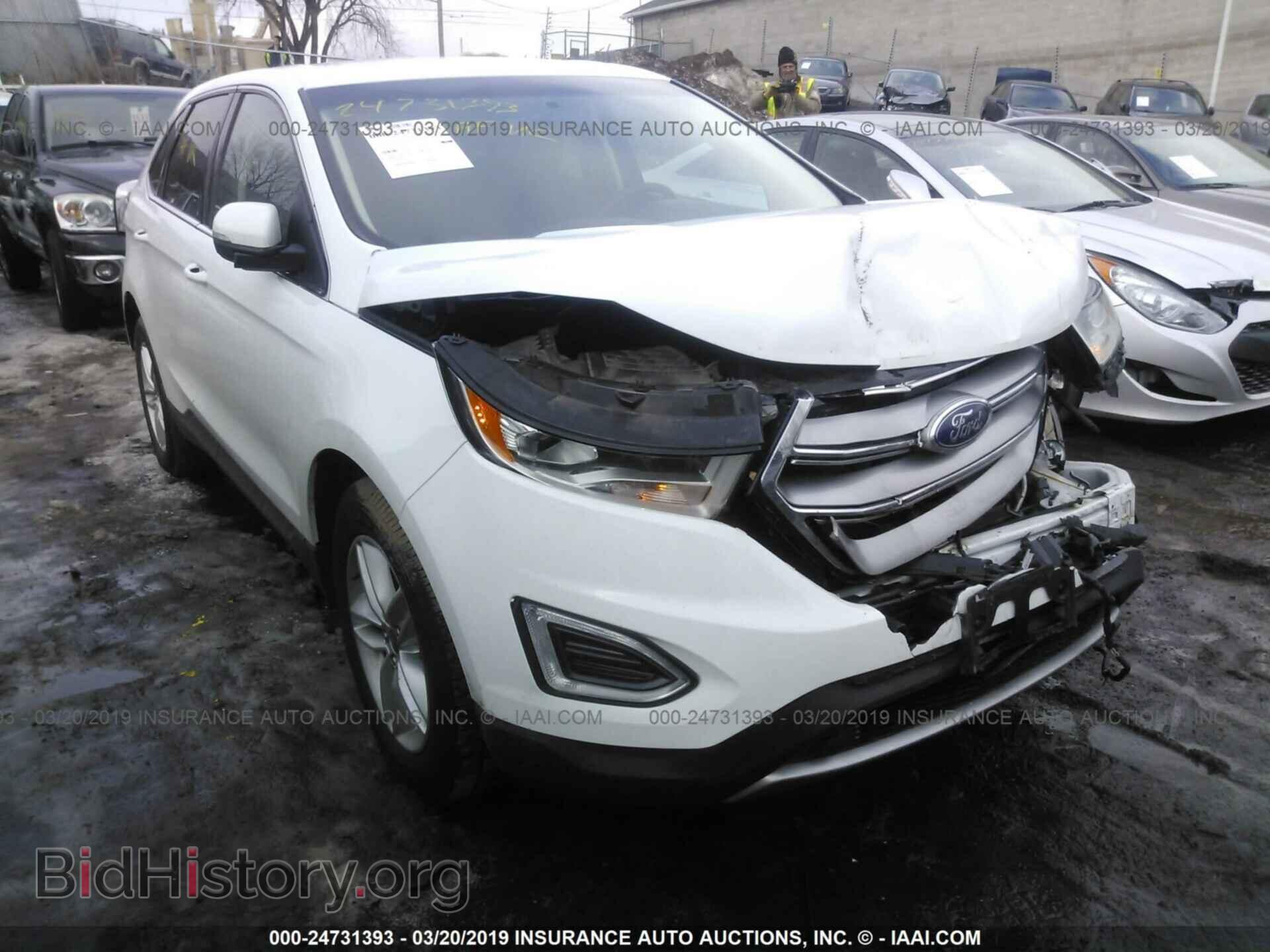 Фотография 2FMTK4J95FBC17526 - FORD EDGE 2015