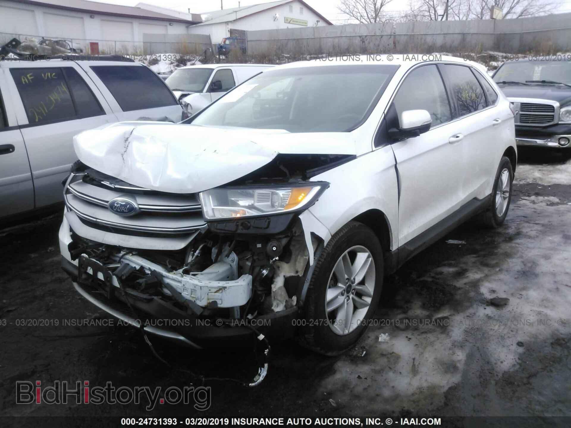 2015 FORD EDGE - VIN: 2FMTK4J95FBC17526 - Photo 2