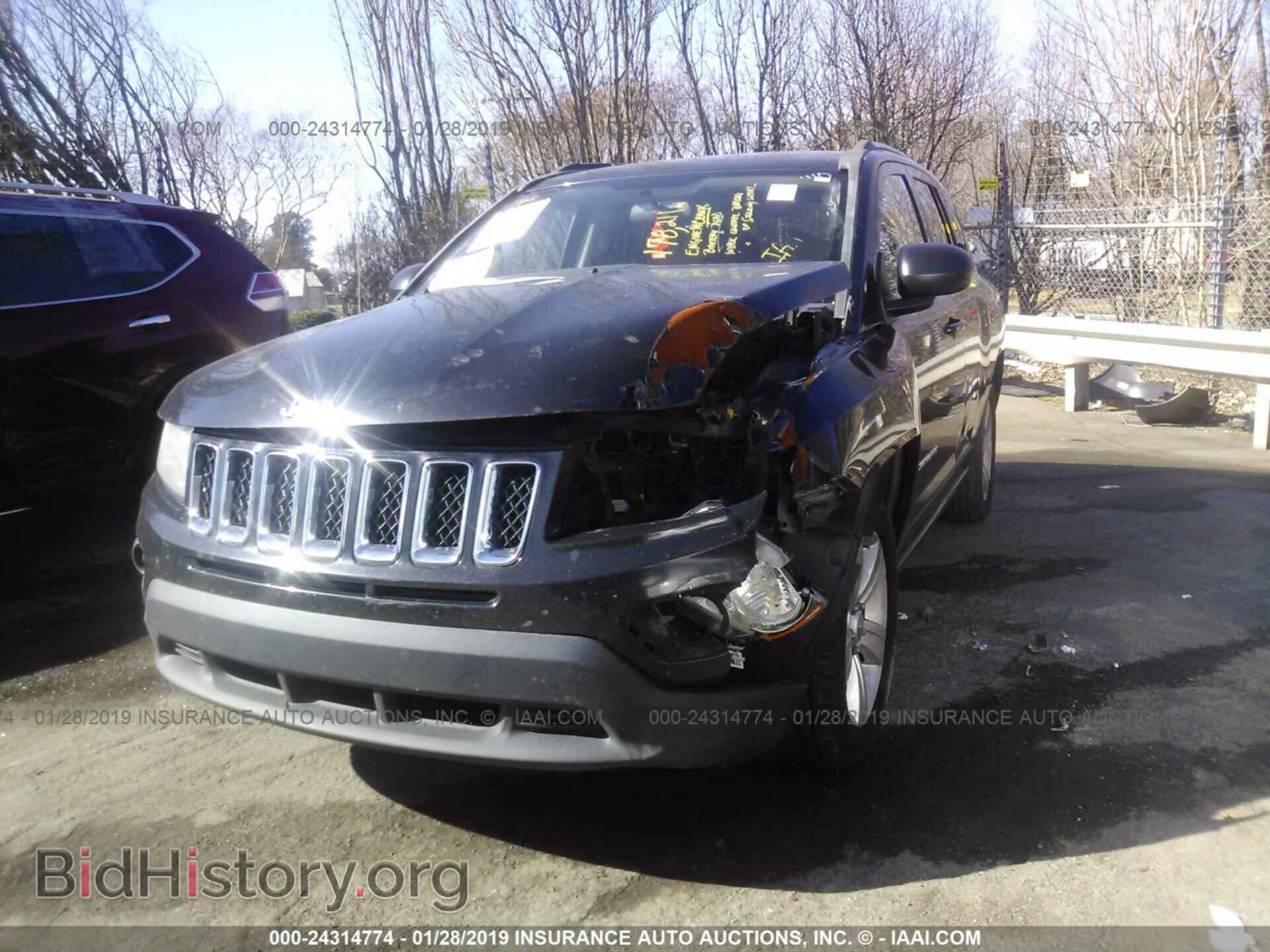 2012 JEEP COMPASS - VIN: 1C4NJCBA4CD647640 - Фото 2