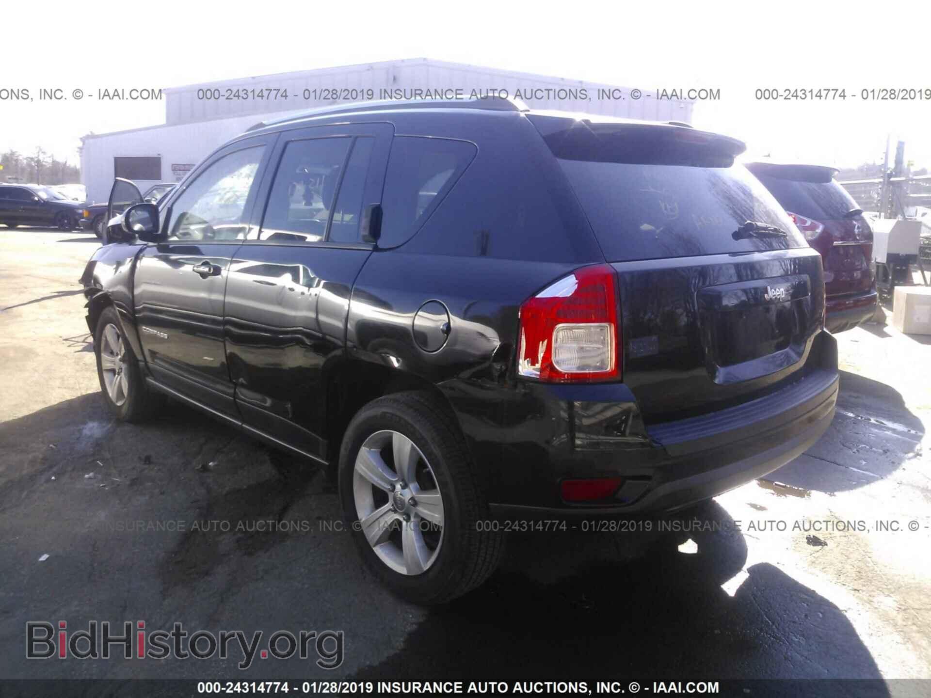 2012 JEEP COMPASS - VIN: 1C4NJCBA4CD647640 - Фото 3