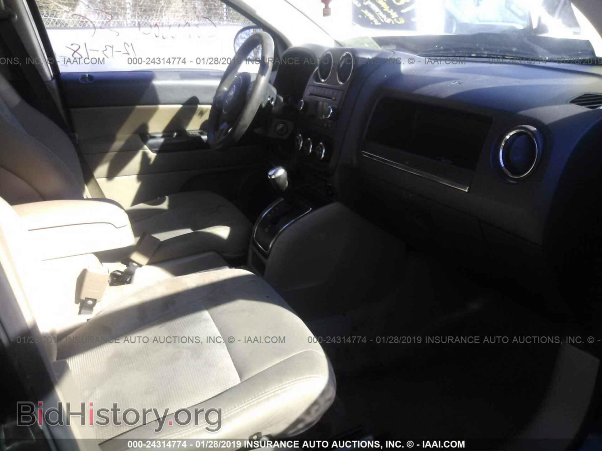 2012 JEEP COMPASS - VIN: 1C4NJCBA4CD647640 - Фото 5