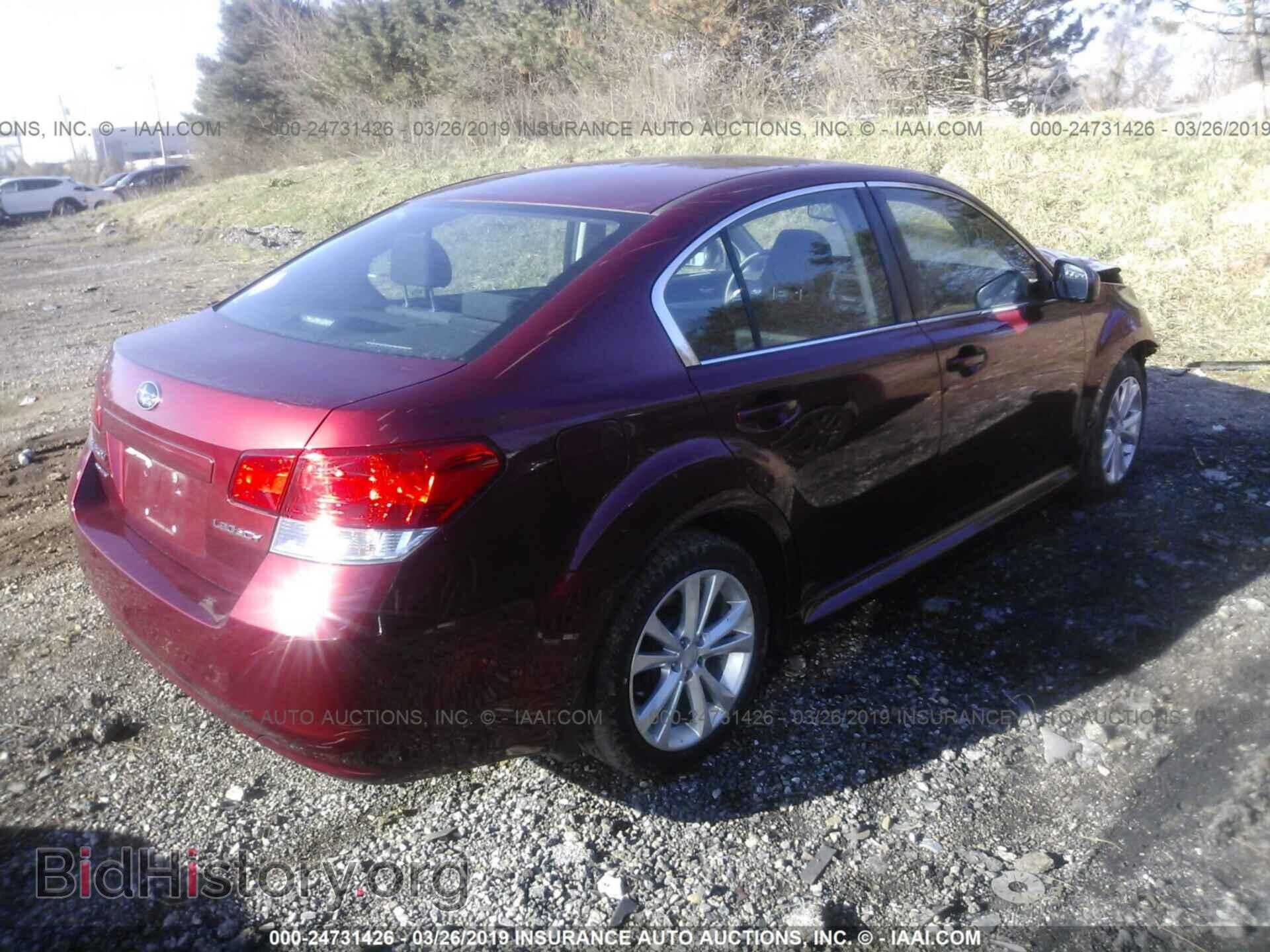 2014 SUBARU LEGACY - VIN: 4S3BMCA64E3019870 - Фото 4