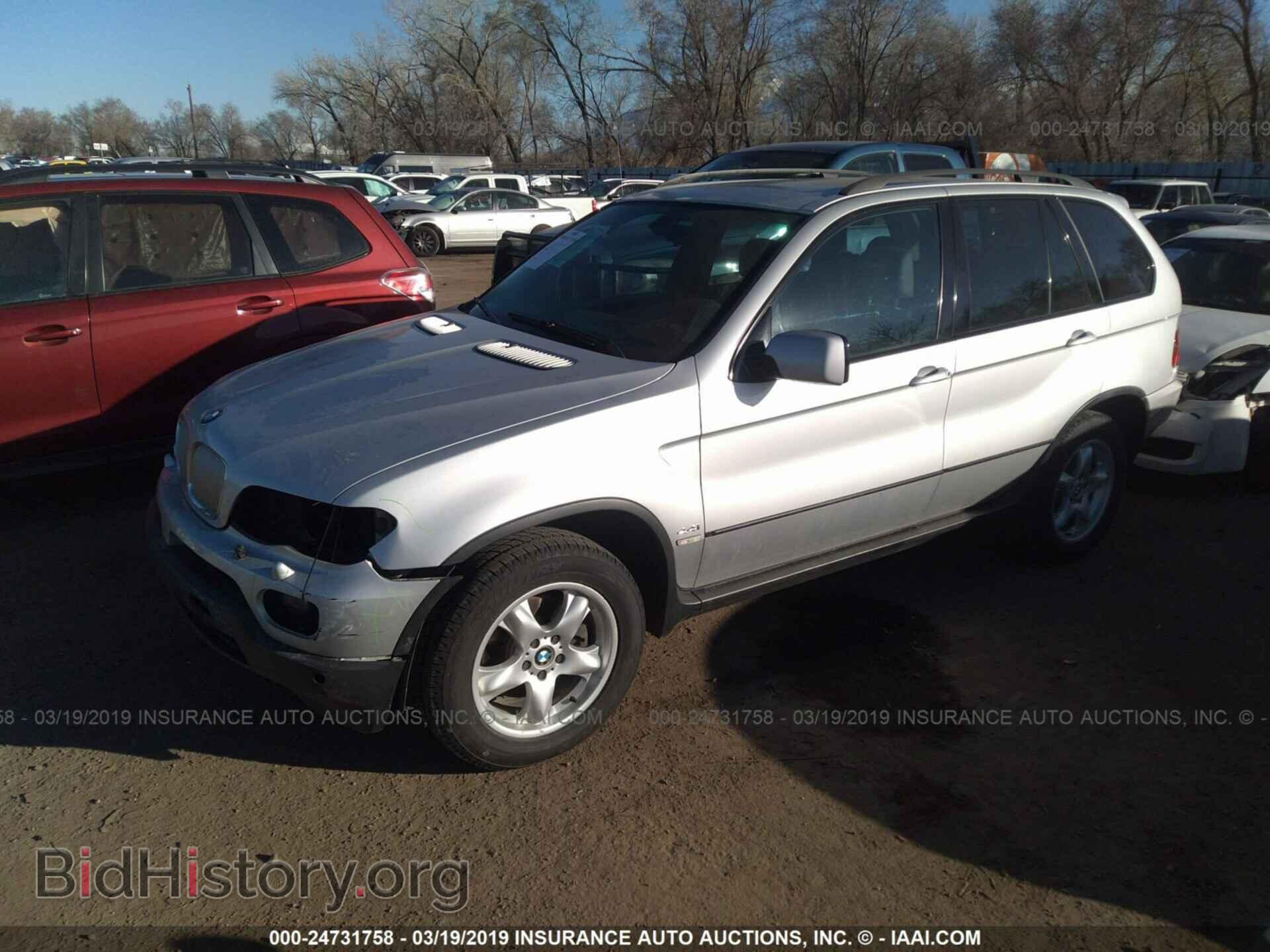 2005 BMW X5 - VIN: 5UXFB53505LV15142 - Фото 2