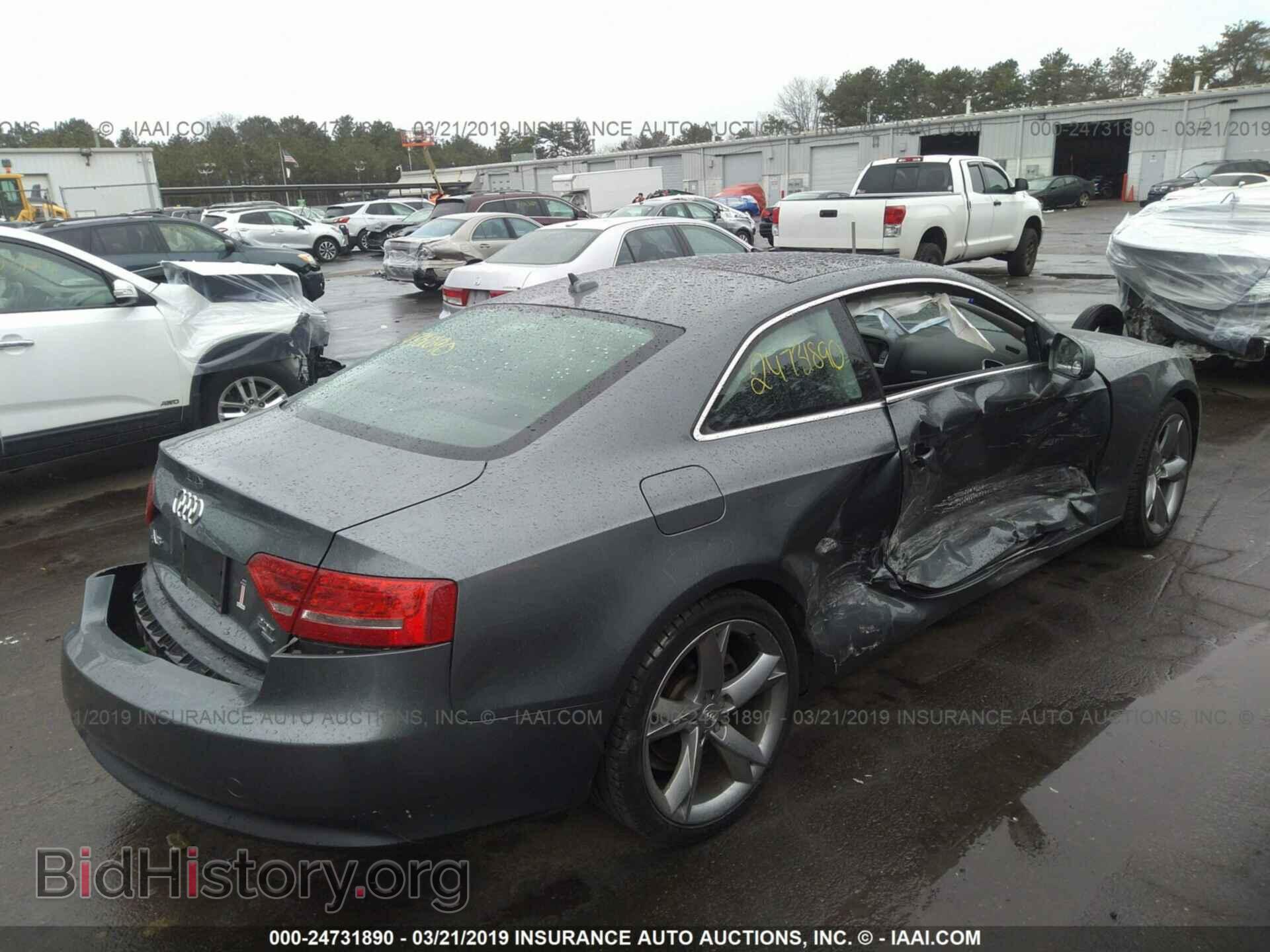 2012 AUDI A5 - VIN: WAULFAFR7CA014500 - Фото 4