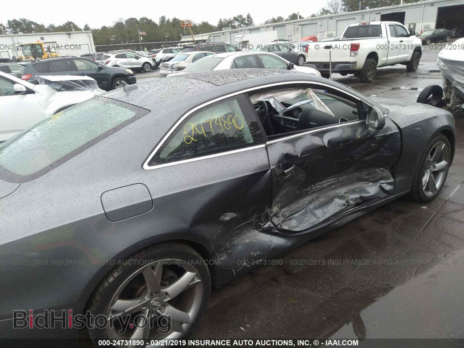 2012 AUDI A5 - VIN: WAULFAFR7CA014500 - Фото 6