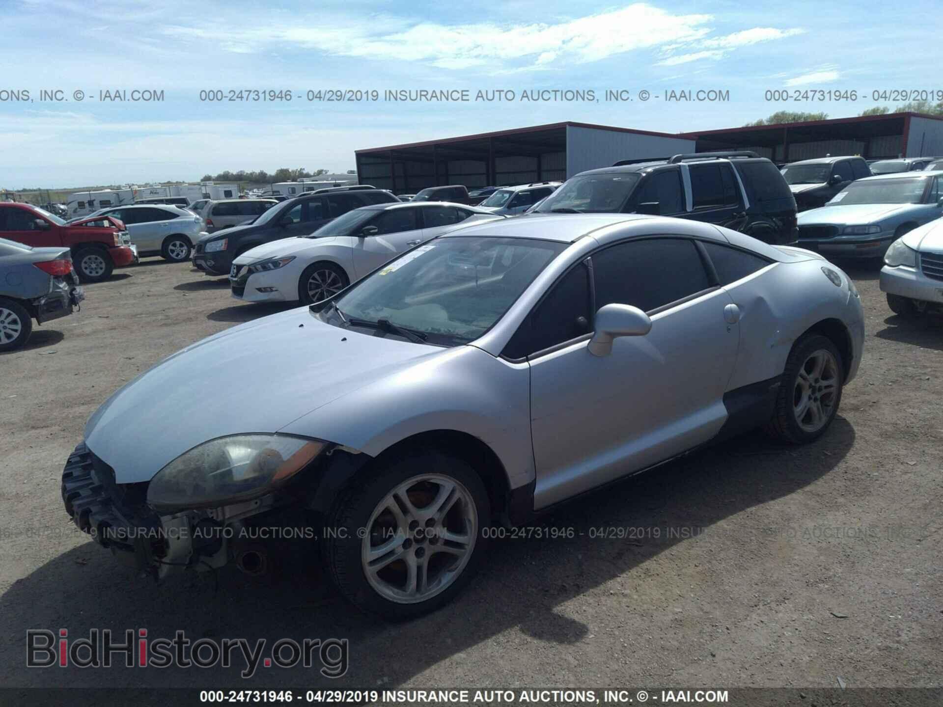 2008 MITSUBISHI ECLIPSE - VIN: 4A3AK24F88E007587 - Фото 2