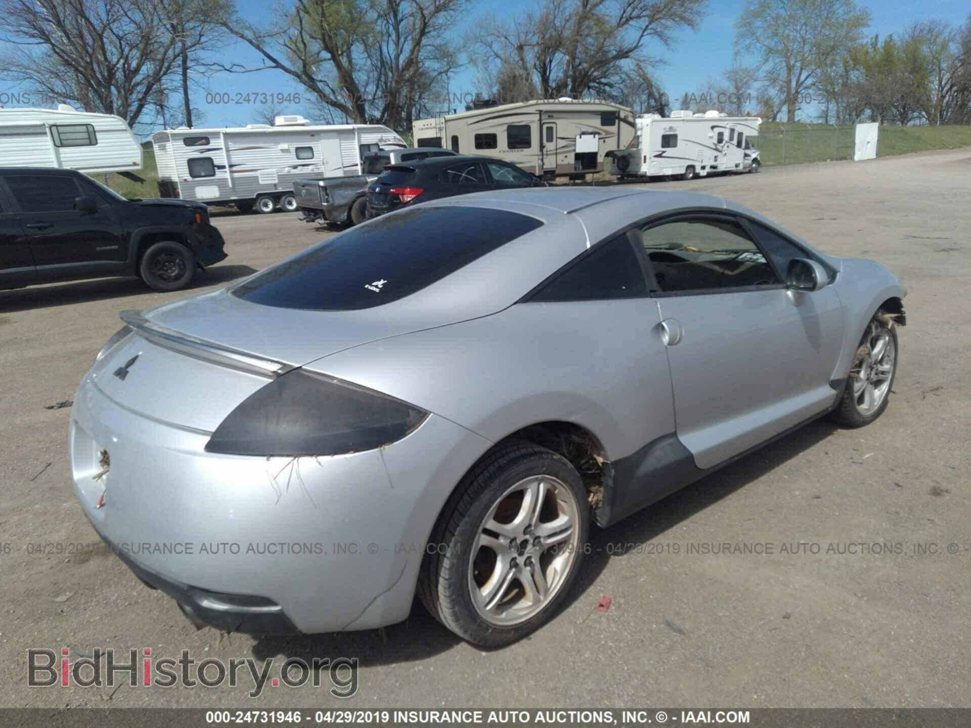 2008 MITSUBISHI ECLIPSE - VIN: 4A3AK24F88E007587 - Фото 4