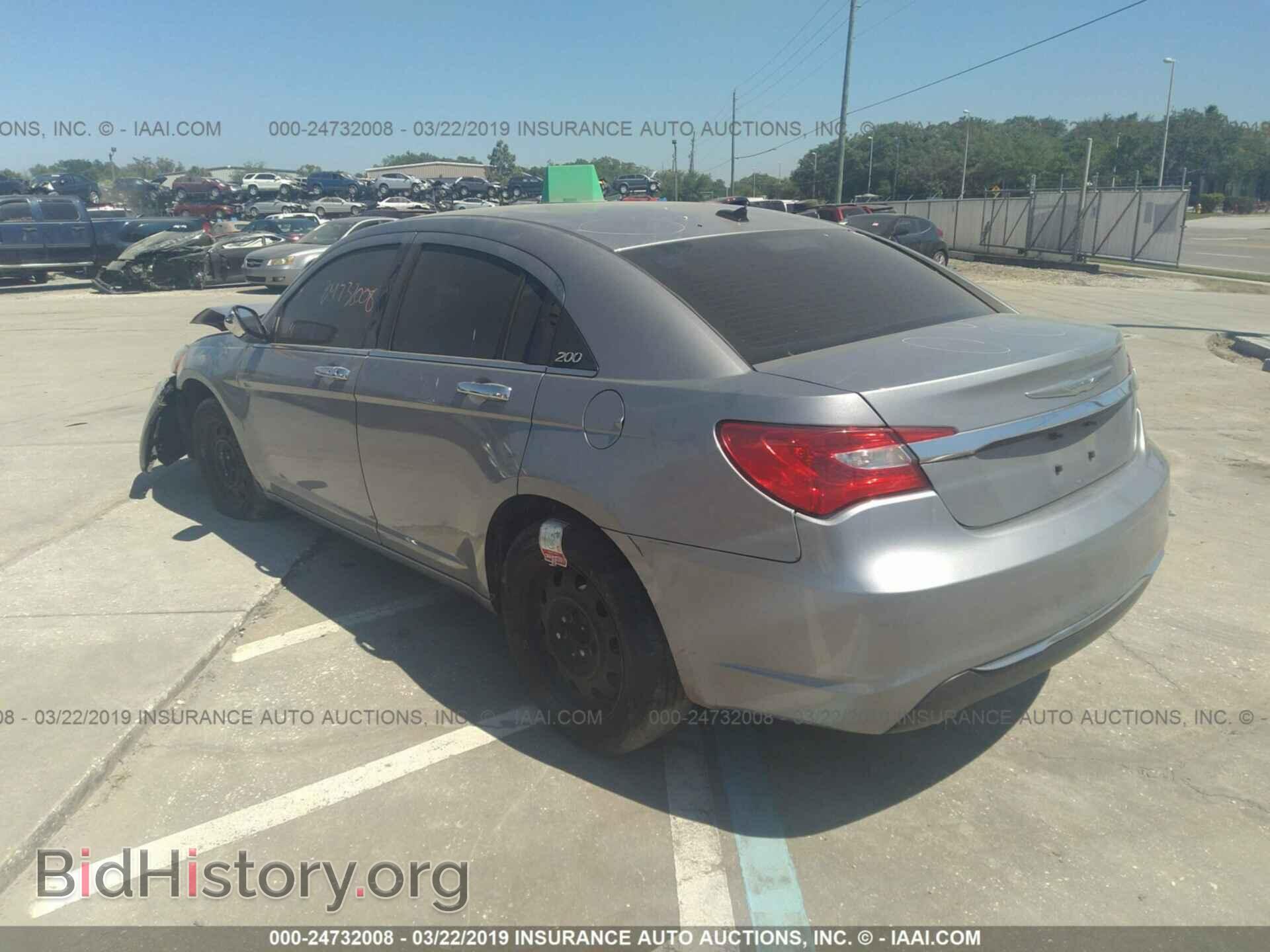 2013 CHRYSLER 200 - VIN: 1C3CCBBB8DN634863 - Фото 3