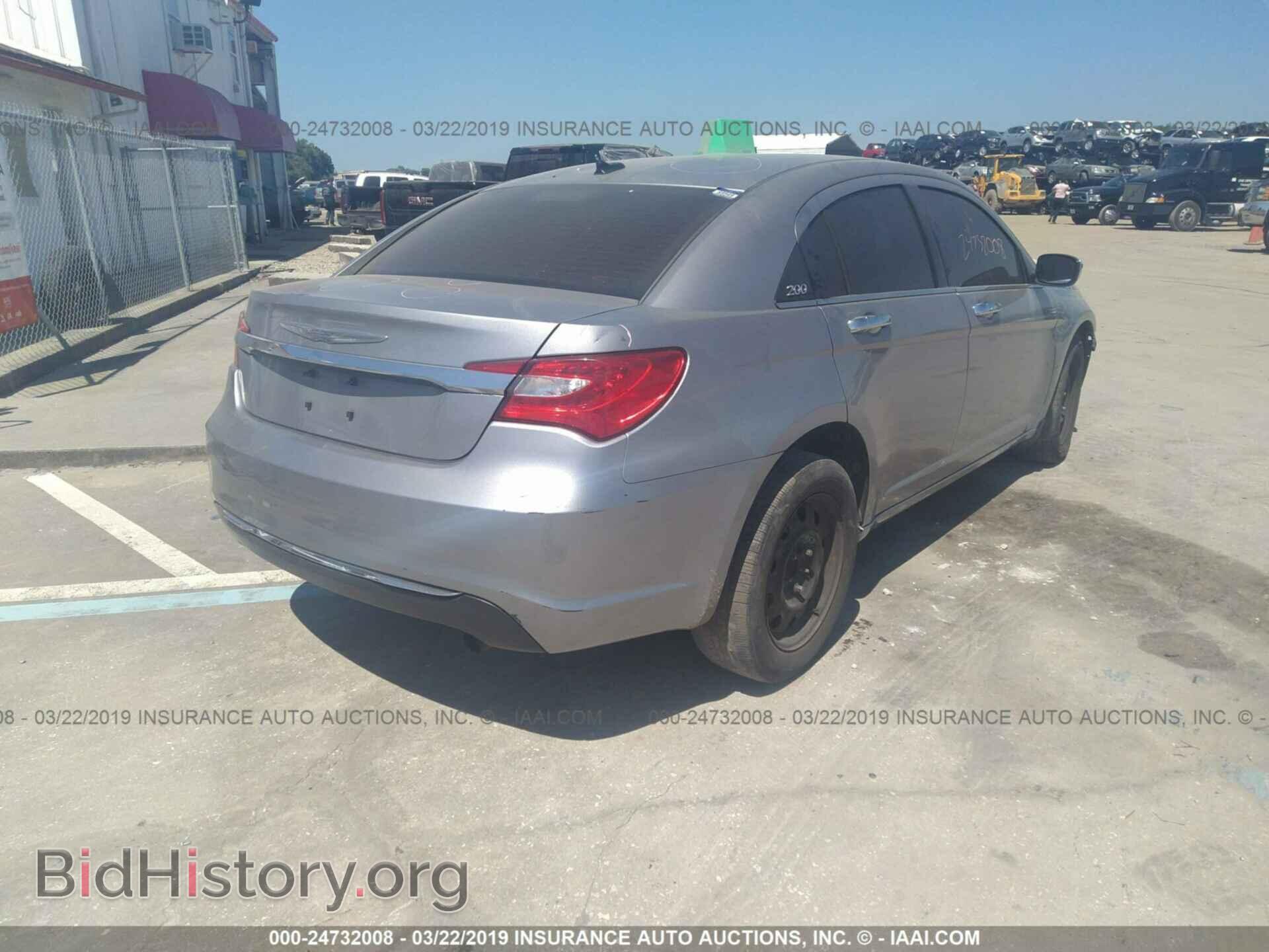 2013 CHRYSLER 200 - VIN: 1C3CCBBB8DN634863 - Фото 4