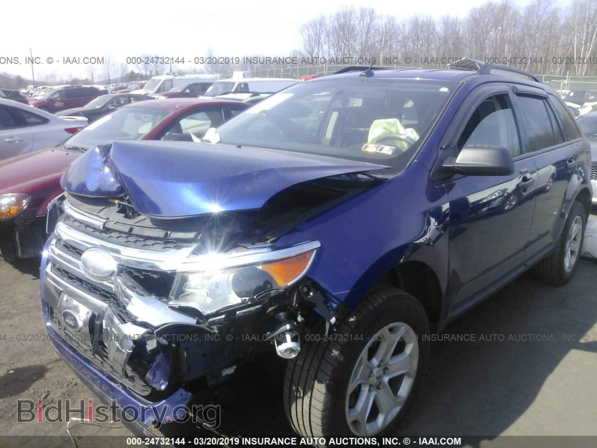 2013 FORD EDGE - VIN: 2FMDK4GC3DBC15391 - Фото 2
