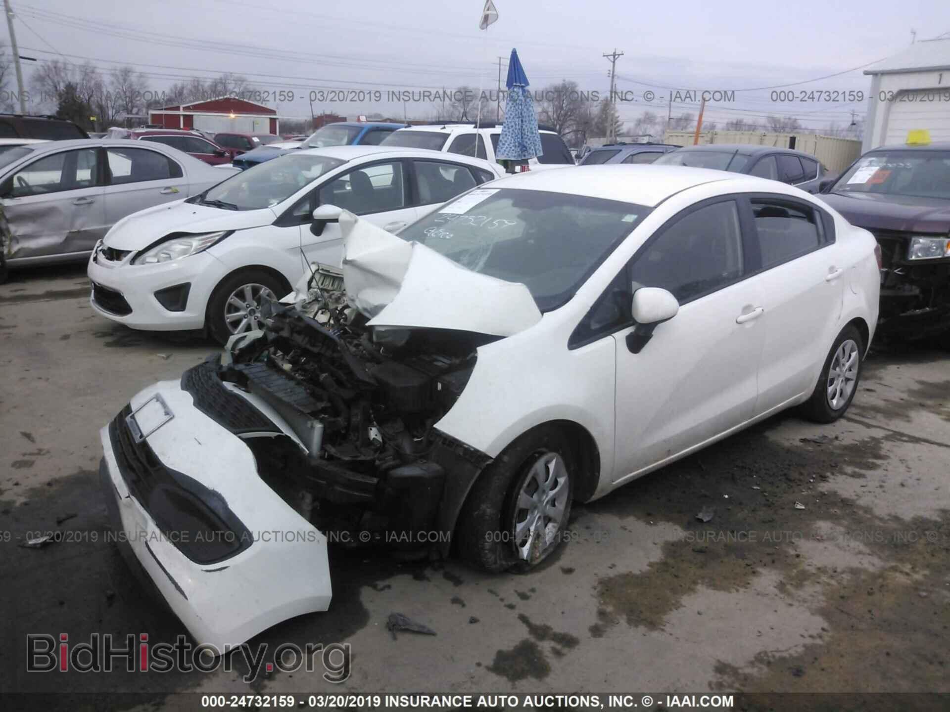2015 KIA RIO - VIN: KNADM4A31F6492451 - Фото 2